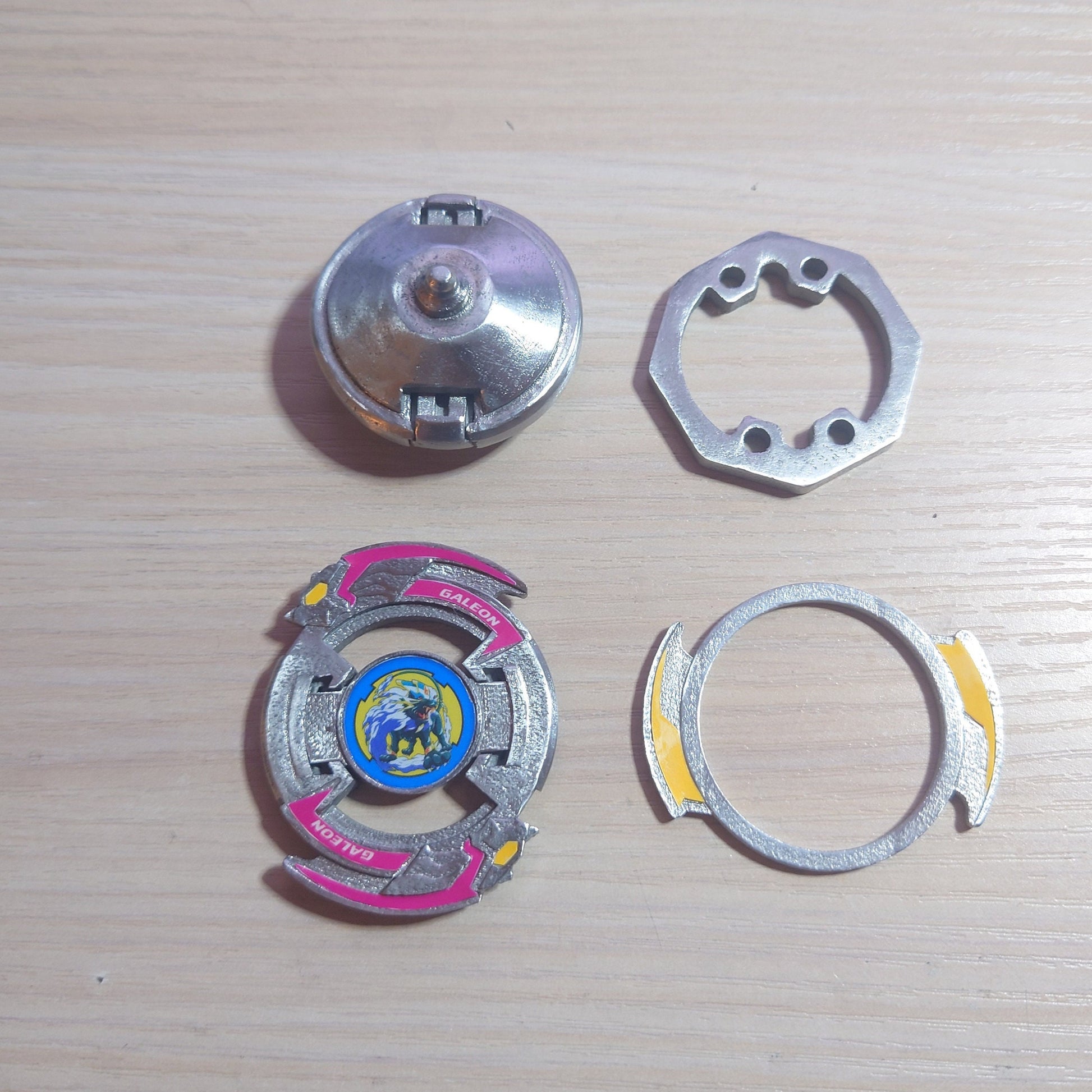 FULL METAL Beyblade Galeon (Stainless steel)