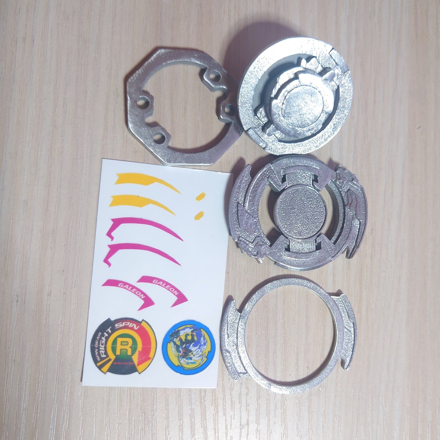 FULL METAL Beyblade Galeon (Stainless steel)