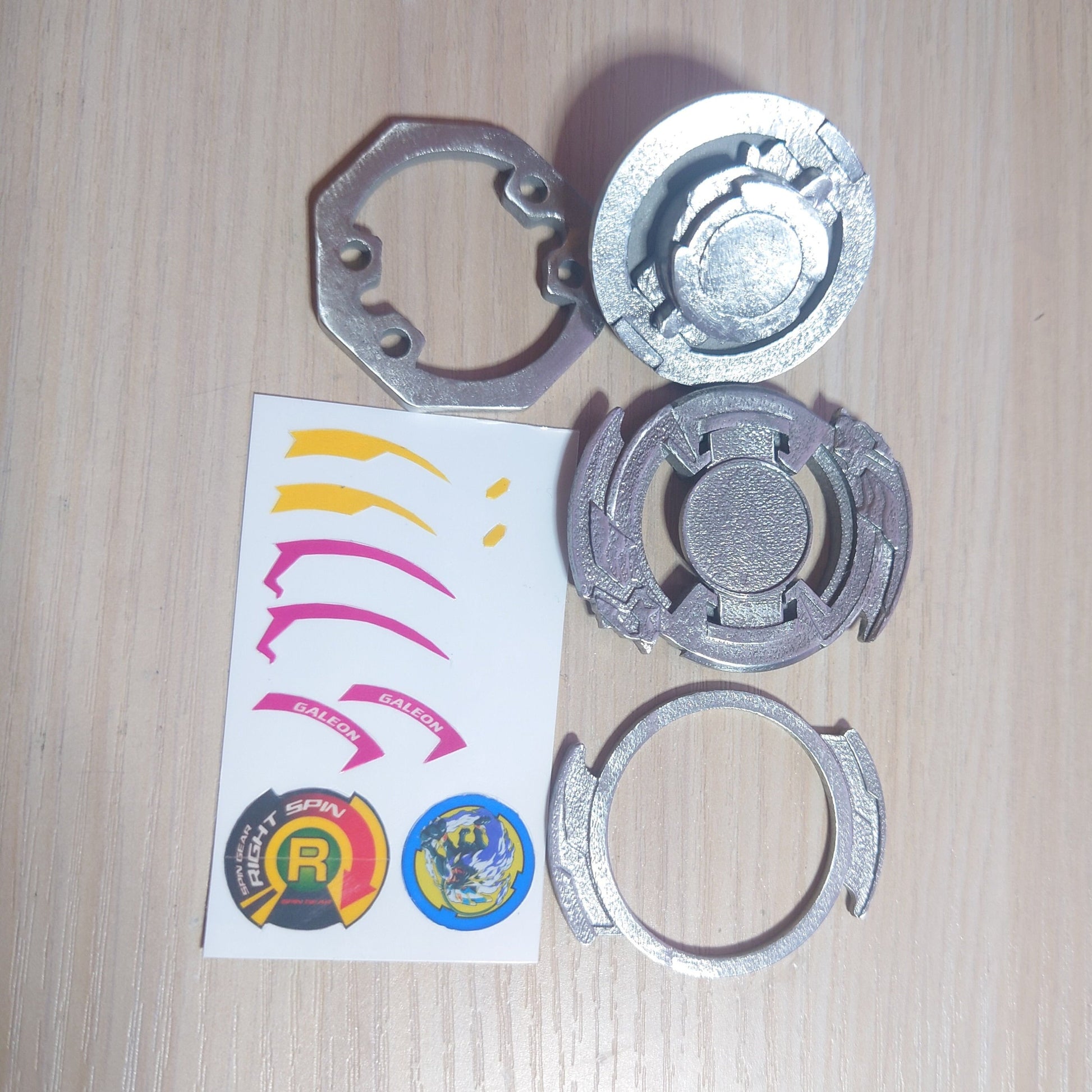 FULL METAL Beyblade Galeon (Stainless steel)