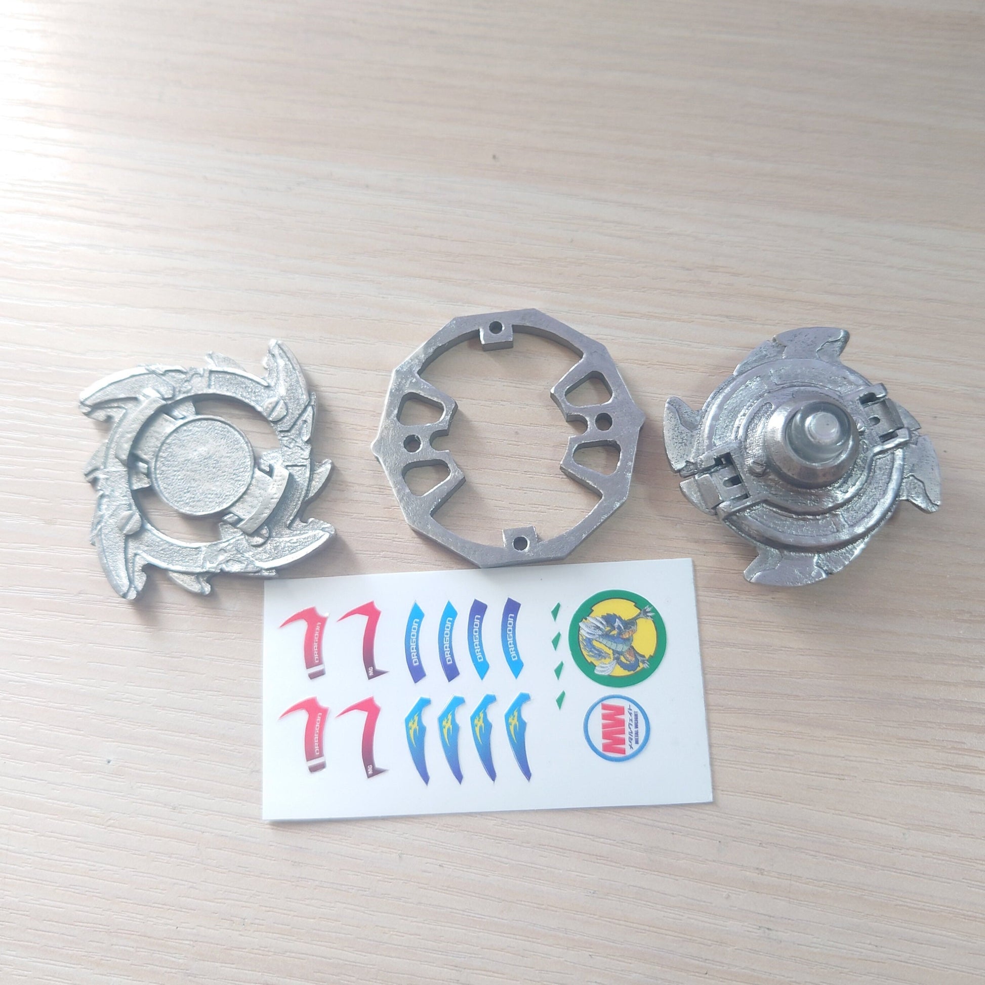 FULL METAL Beyblade Dragoon V (Stainless steel)