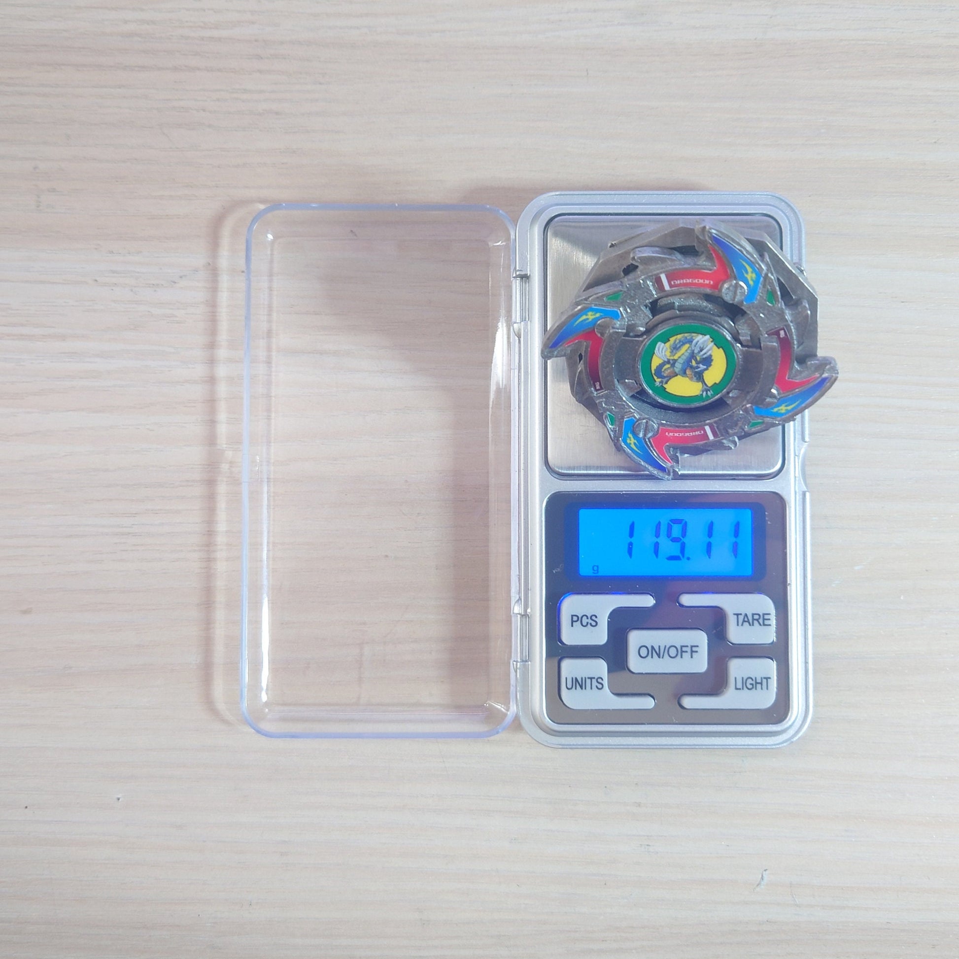 FULL METAL Beyblade Dragoon V (Stainless steel)