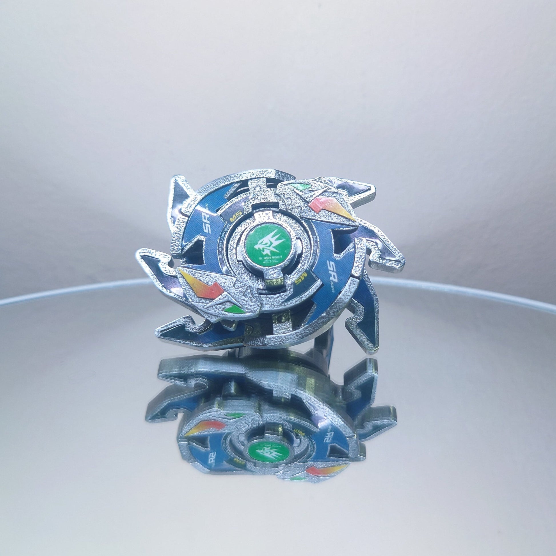 FULL METAL Beyblade Slash Liger MS (Stainless Steel)
