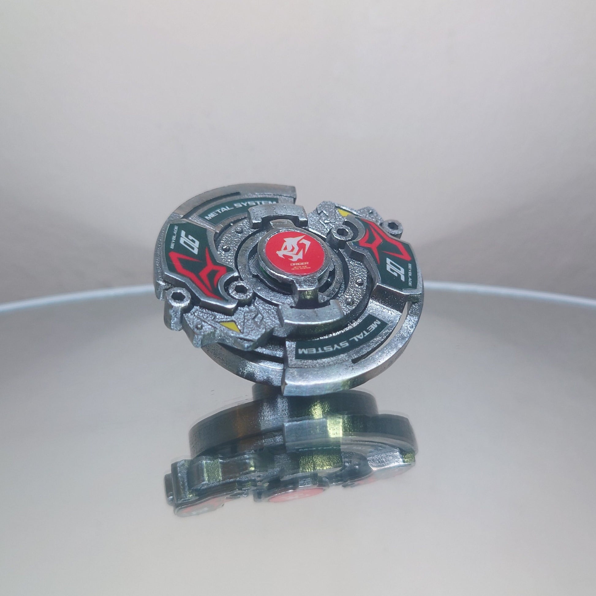 FULL METAL Beyblade Driger MS (Stainless Steel)