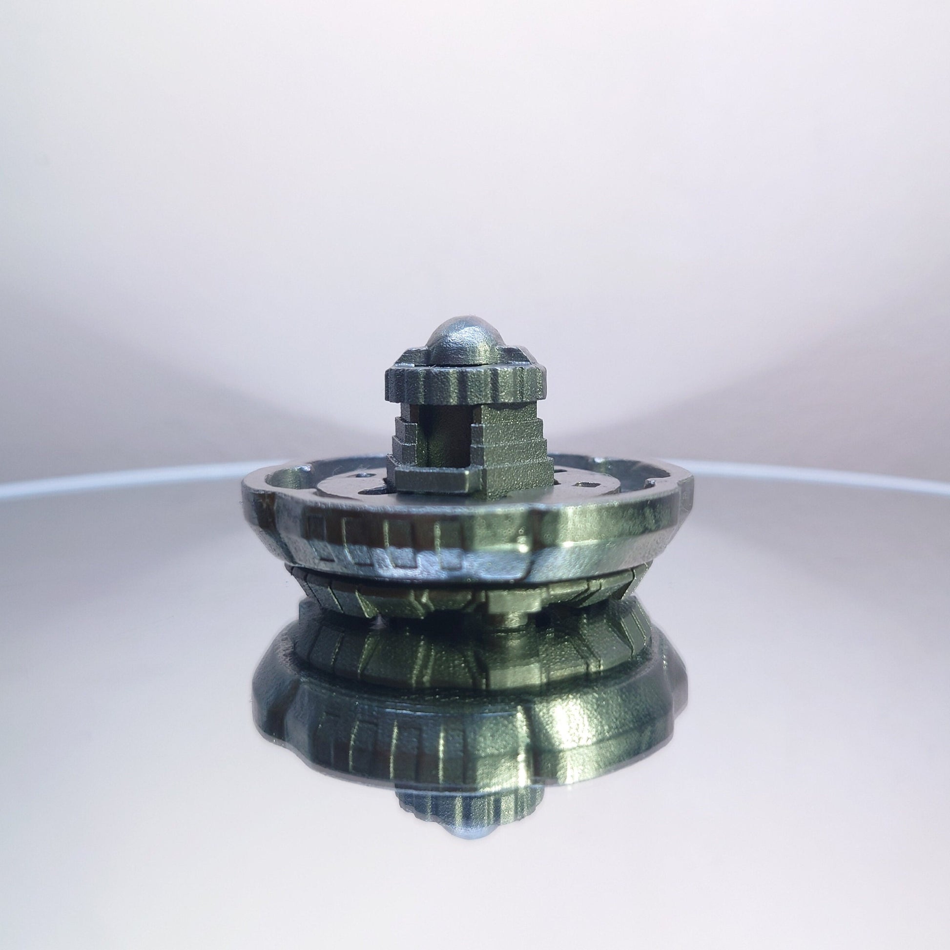 FULL METAL Beyblade Rock Leone 145WB (Stainless Steel)