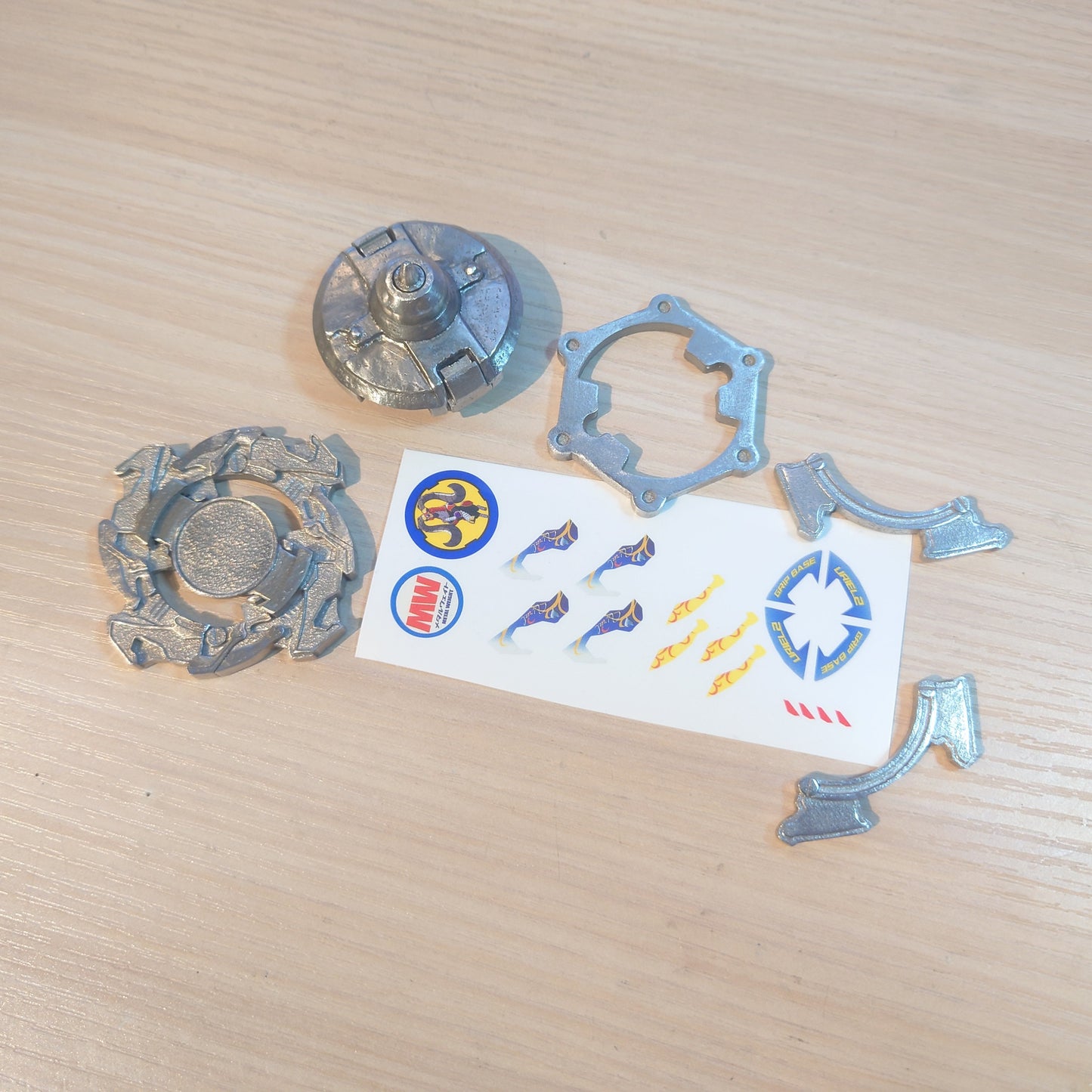 FULL METAL Beyblade Uriel 2 (Stainless steel)