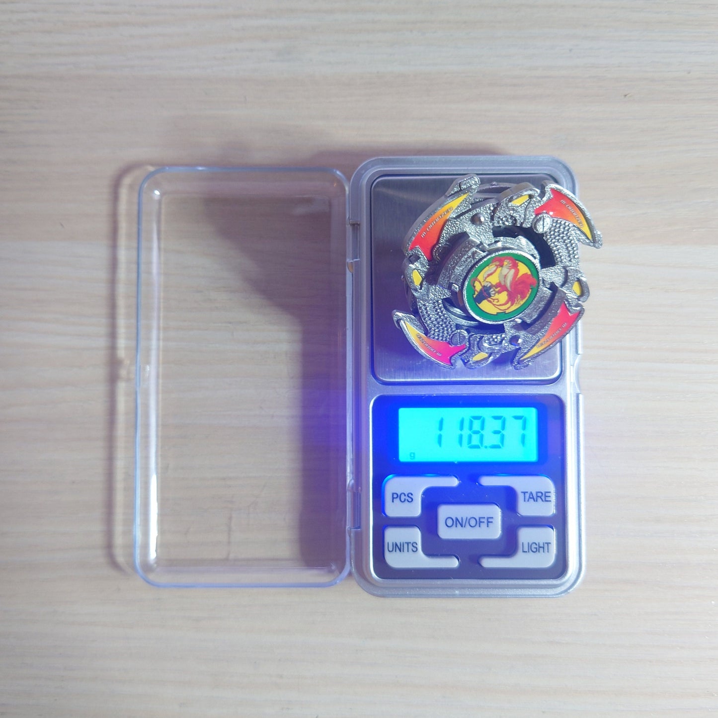 FULL METAL Beyblade Master Dranzer (Stainless steel)