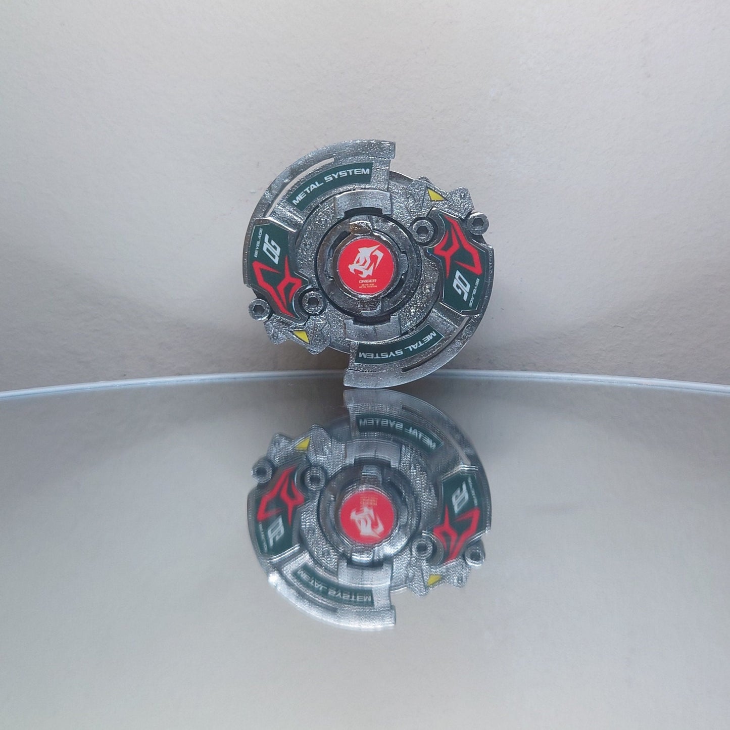 FULL METAL Beyblade Driger MS (Stainless Steel)