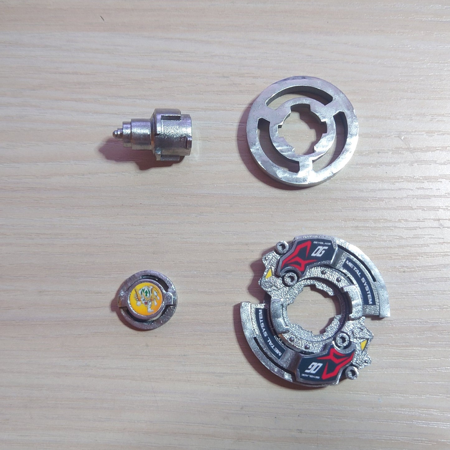 FULL METAL Beyblade Driger MS (Stainless Steel)