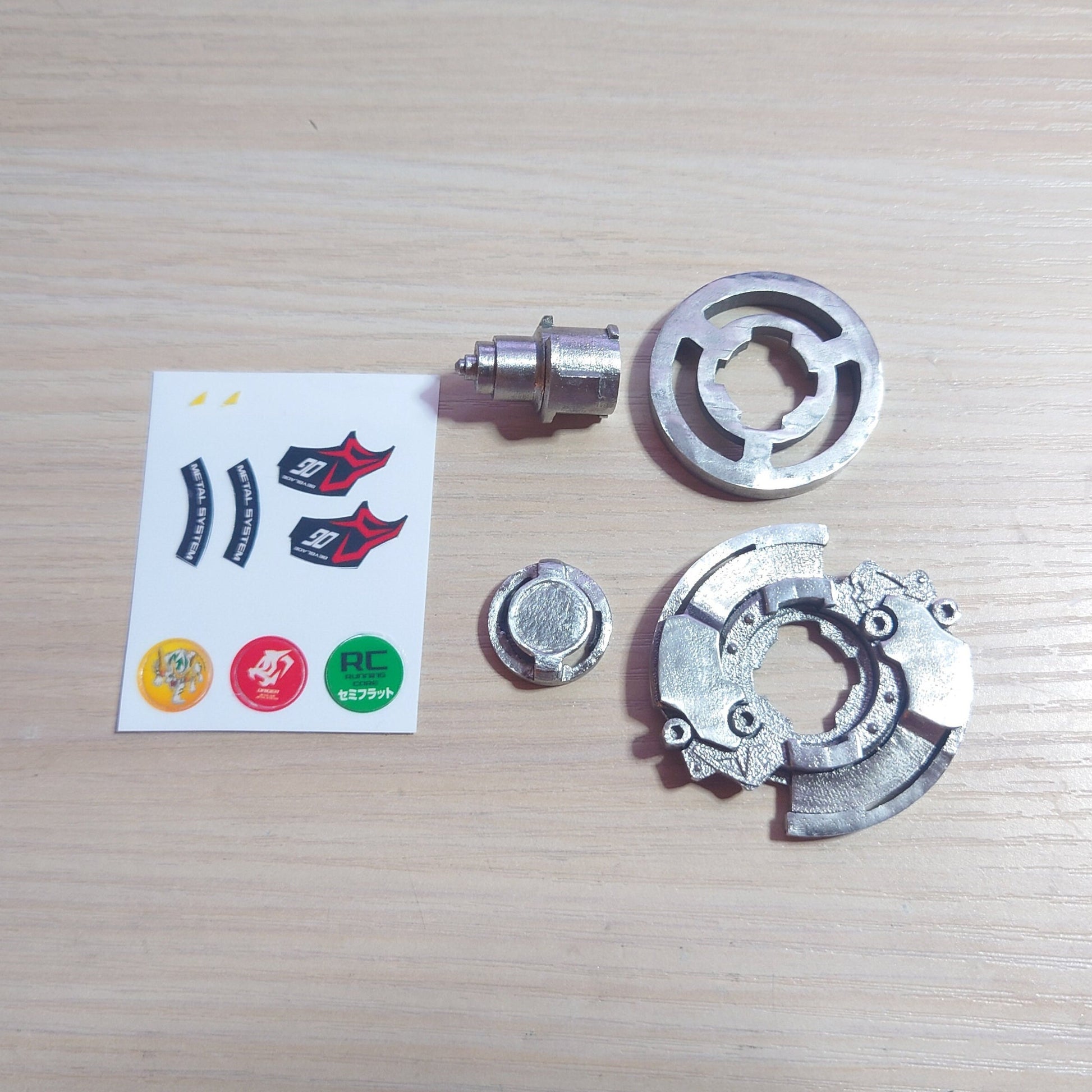 FULL METAL Beyblade Driger MS (Stainless Steel)