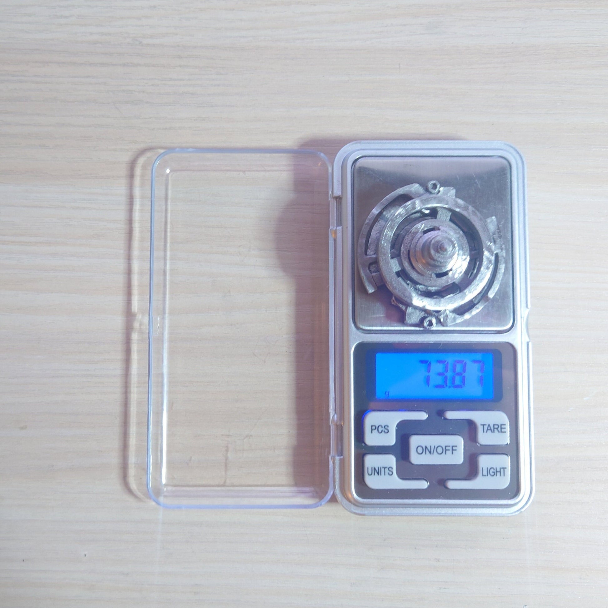FULL METAL Beyblade Driger MS (Stainless Steel)