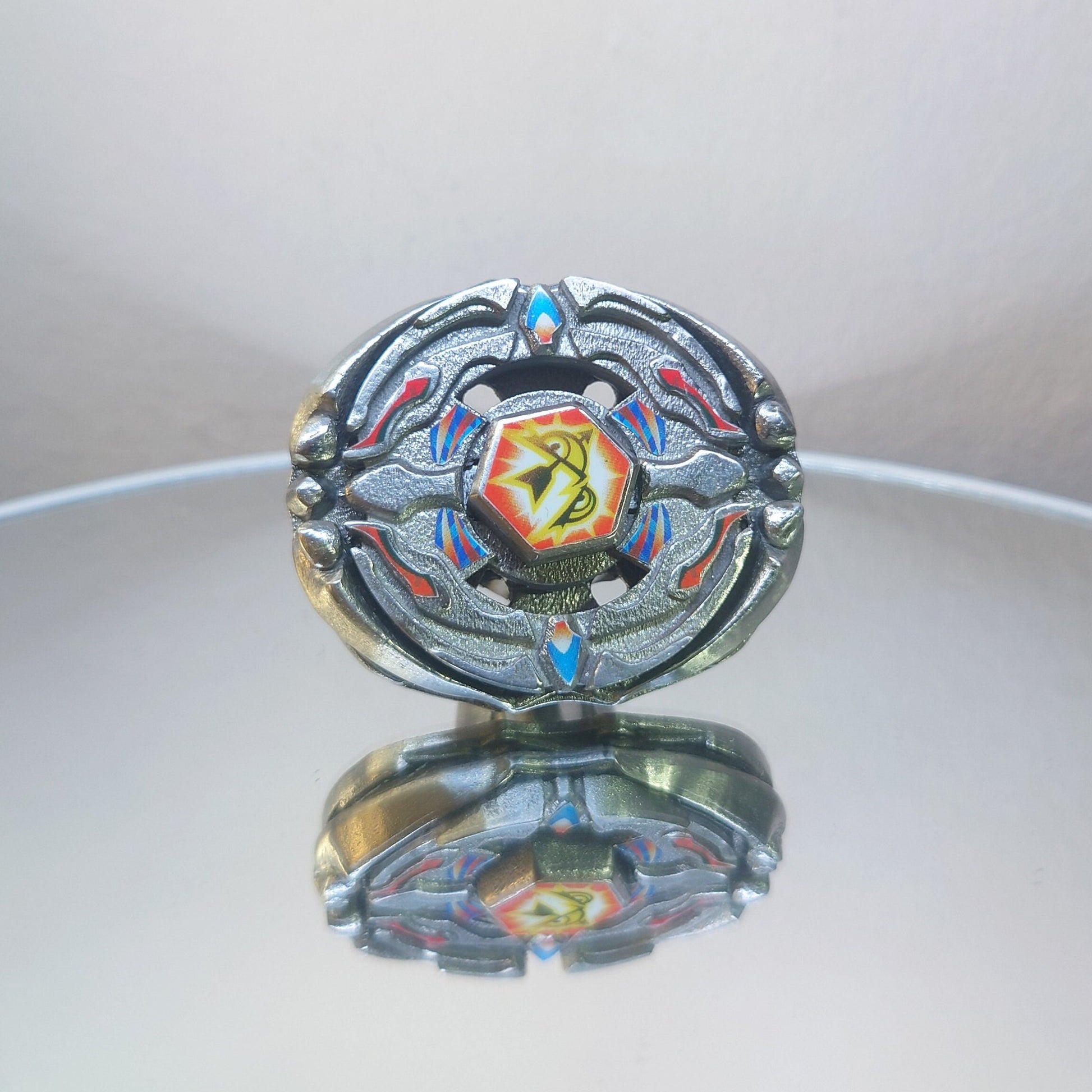 FULL METAL Beyblade Flash Sagittario 230WD (Stainless Steel)