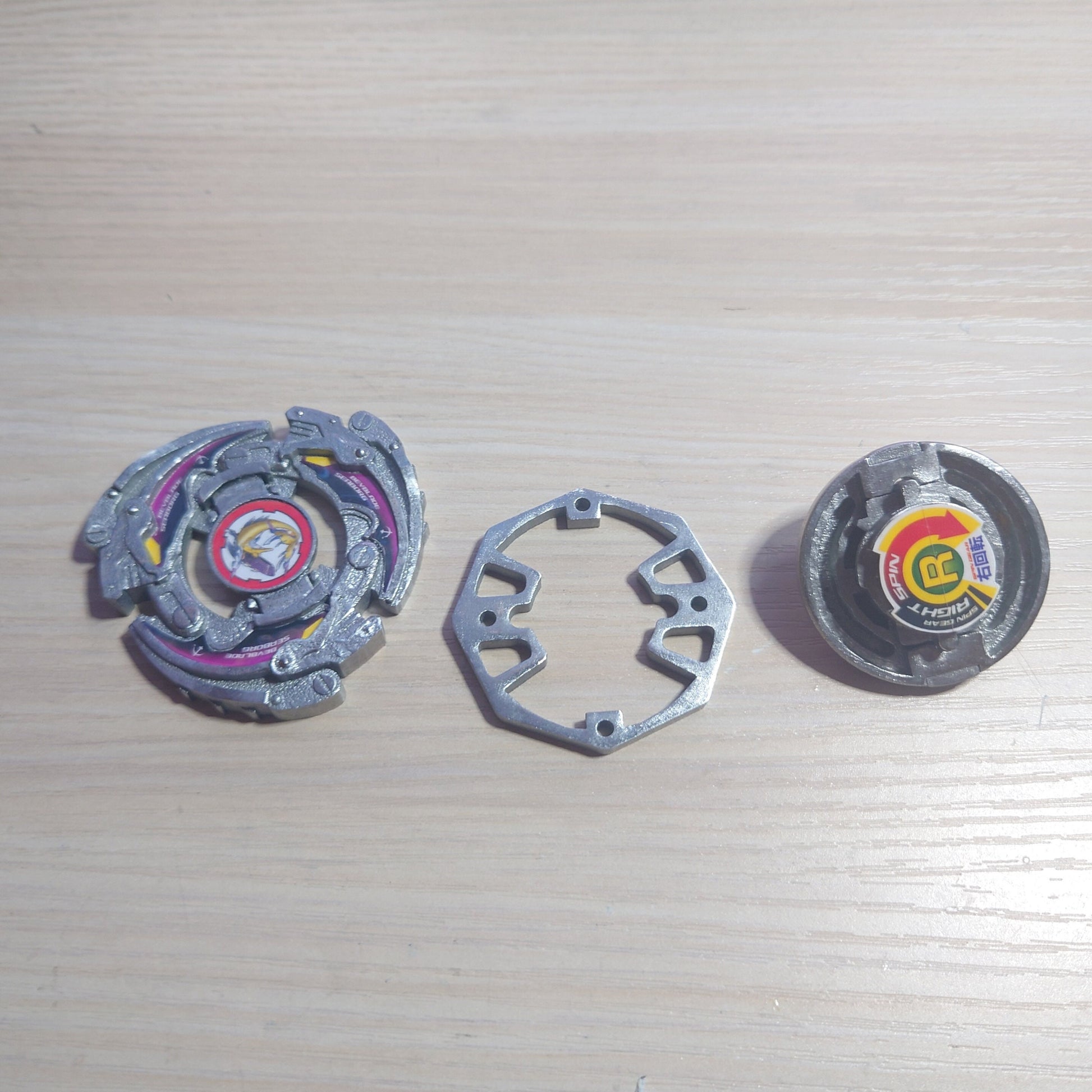 FULL METAL Beyblade Seaborg 2 (Stainless steel)