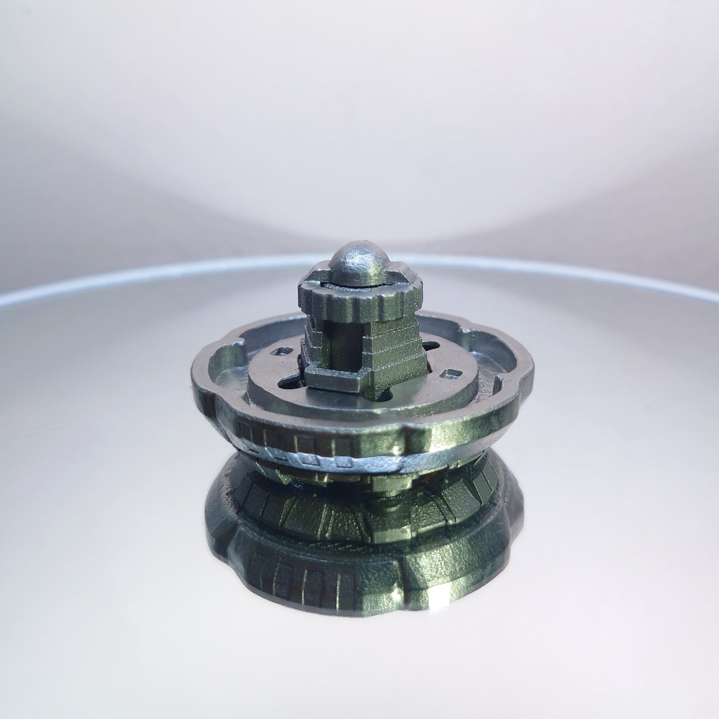FULL METAL Beyblade Rock Leone 145WB (Stainless Steel)