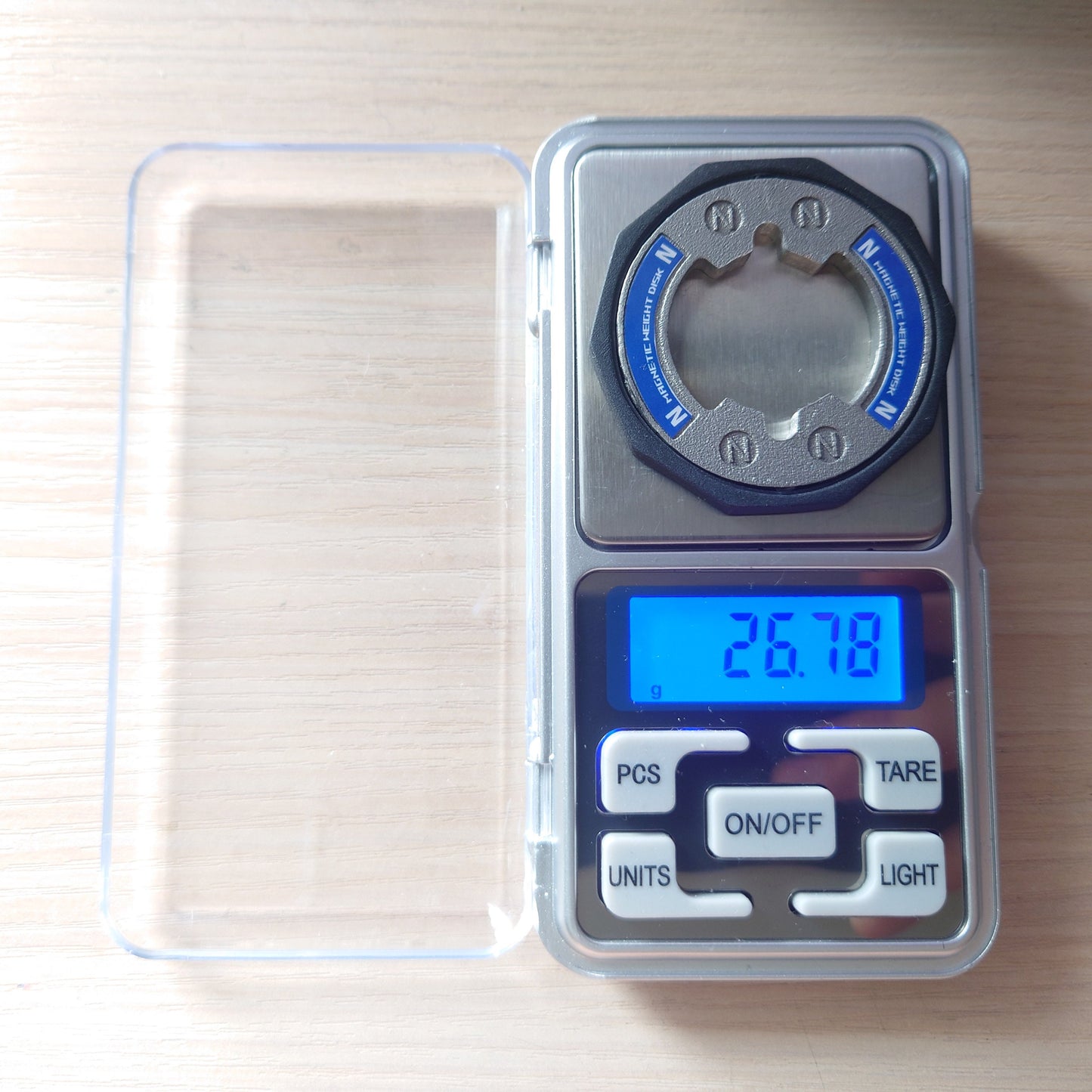 Beyblade CUSTOM Magnetic weight disk (Rubber & Stainless steel)