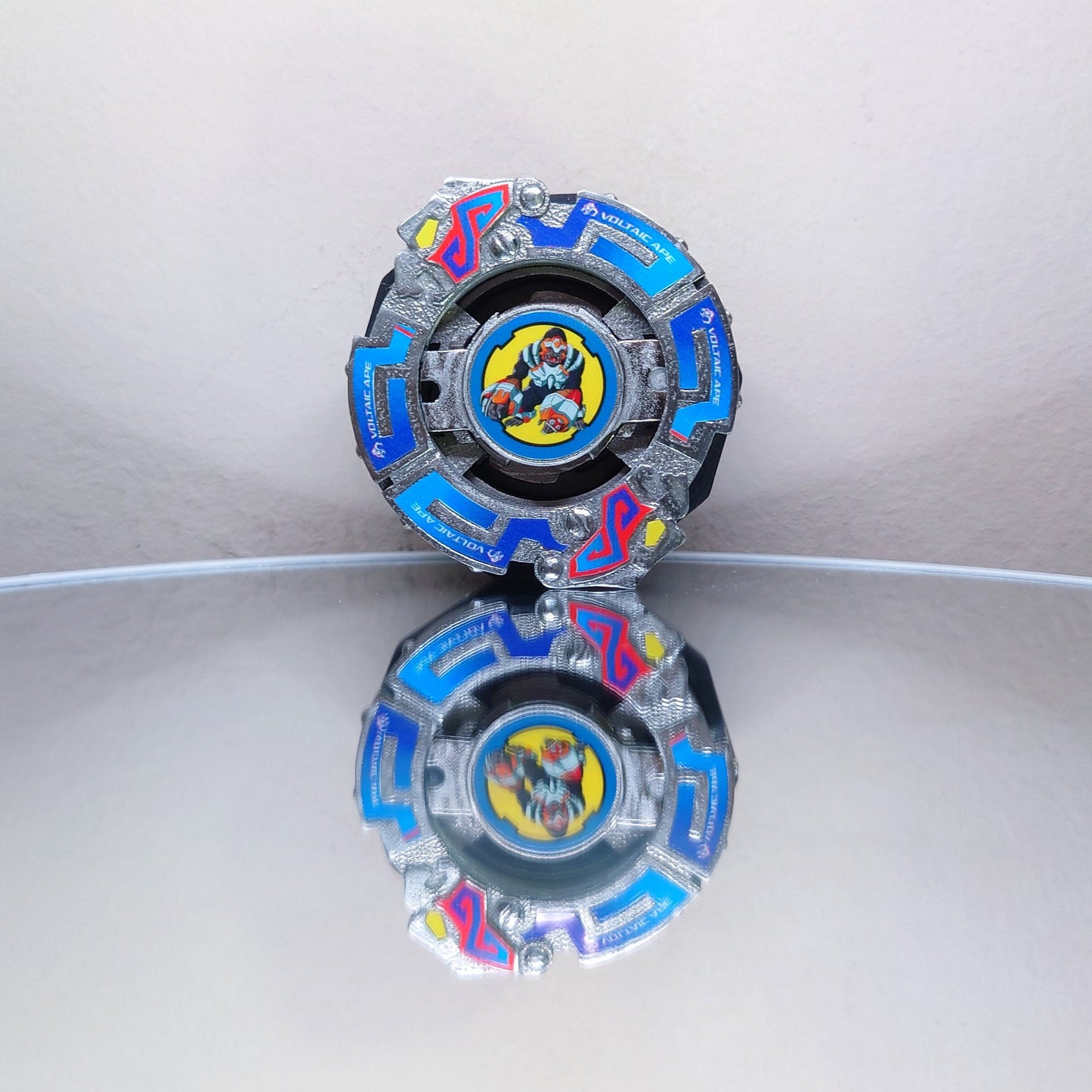 FULL METAL Beyblade Voltaic Ape (Stainless steel)