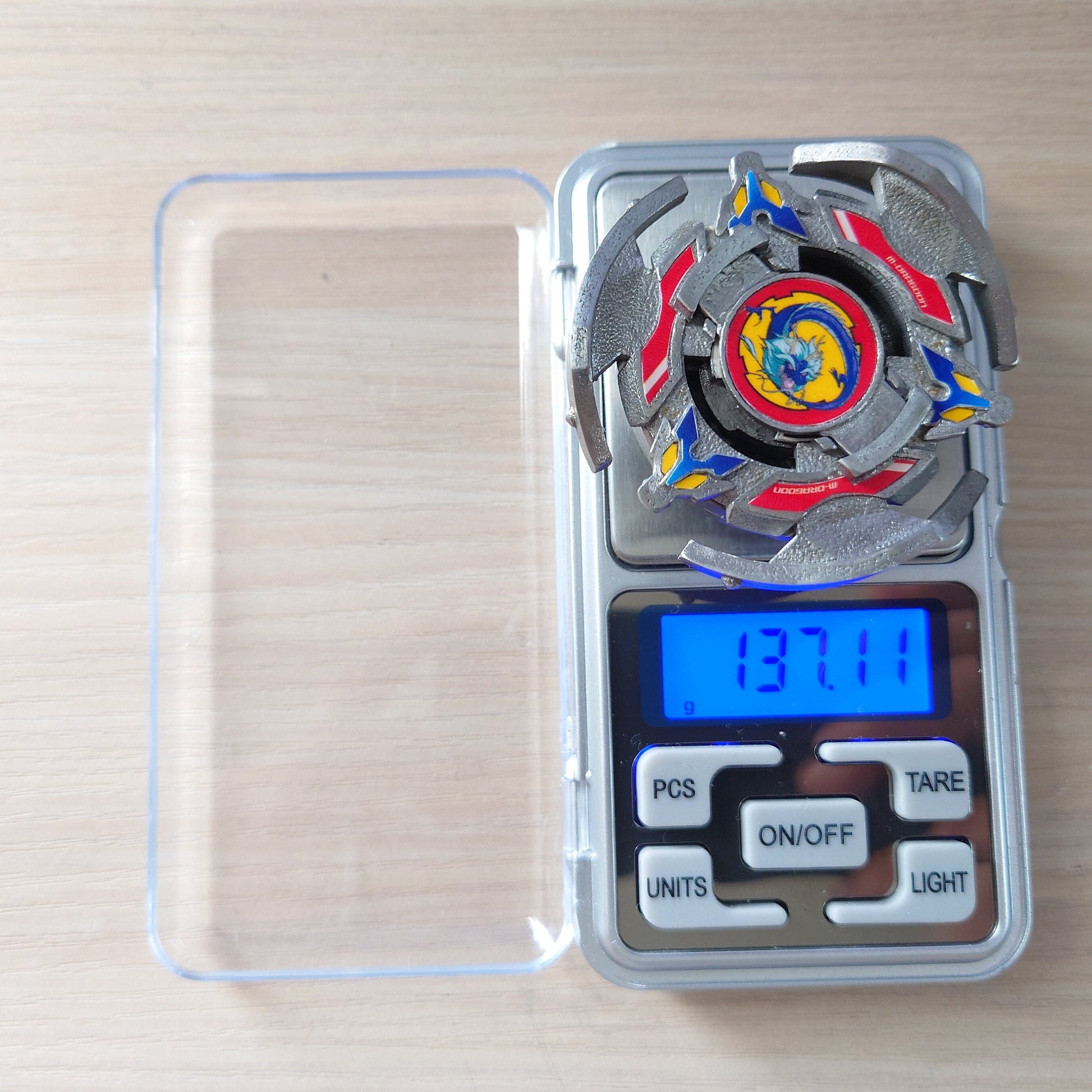 FULL METAL Beyblade Master Dragoon (Stainless steel)