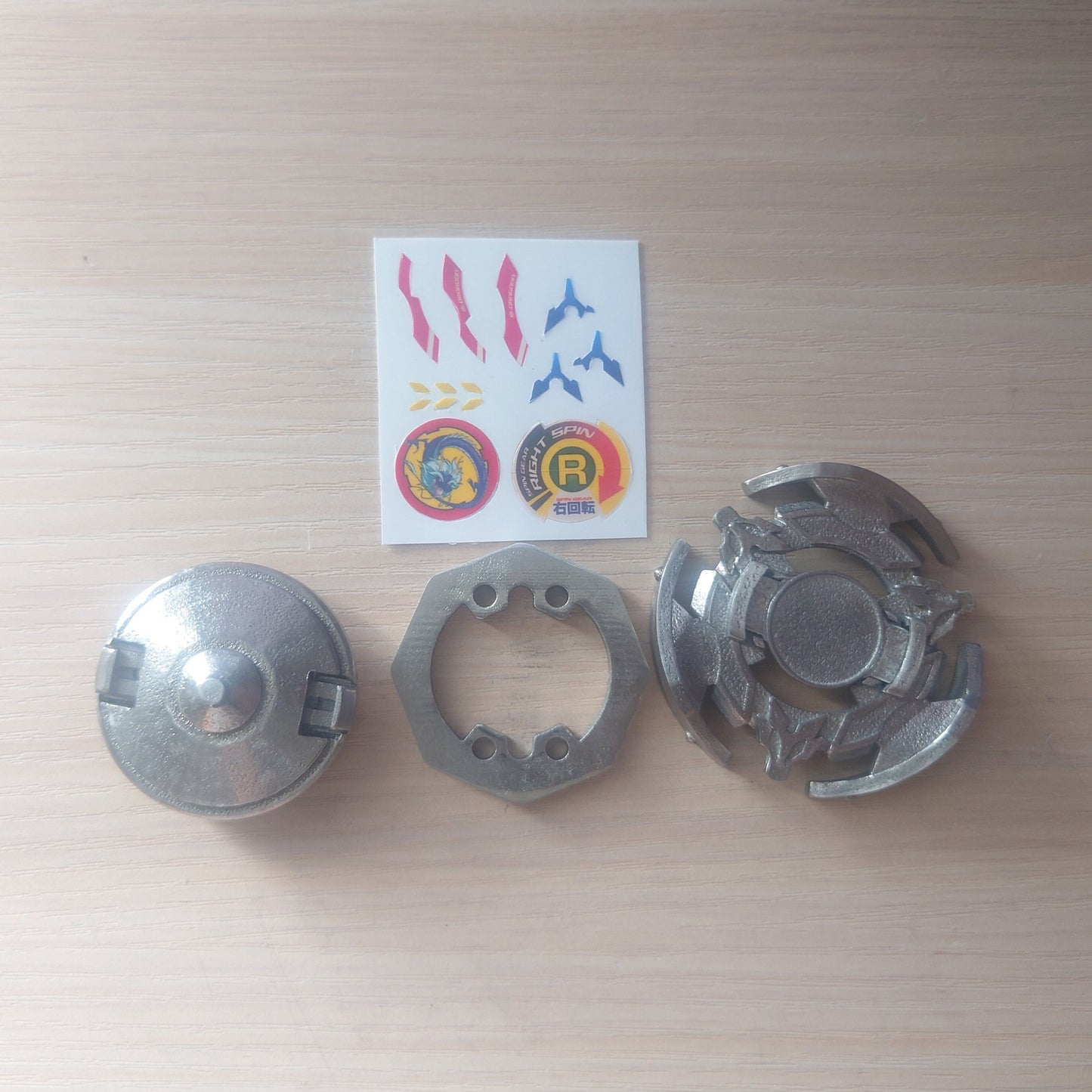 FULL METAL Beyblade Master Dragoon (Stainless steel)