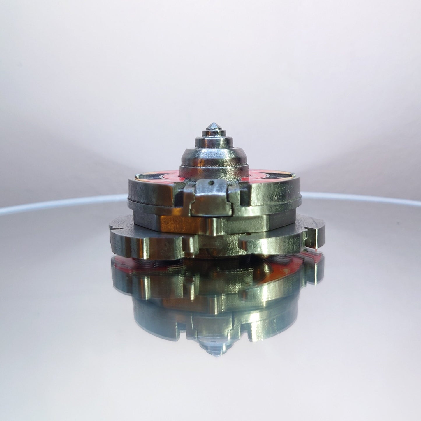 FULL METAL Beyblade Flash Leopard 2 (Stainless steel)