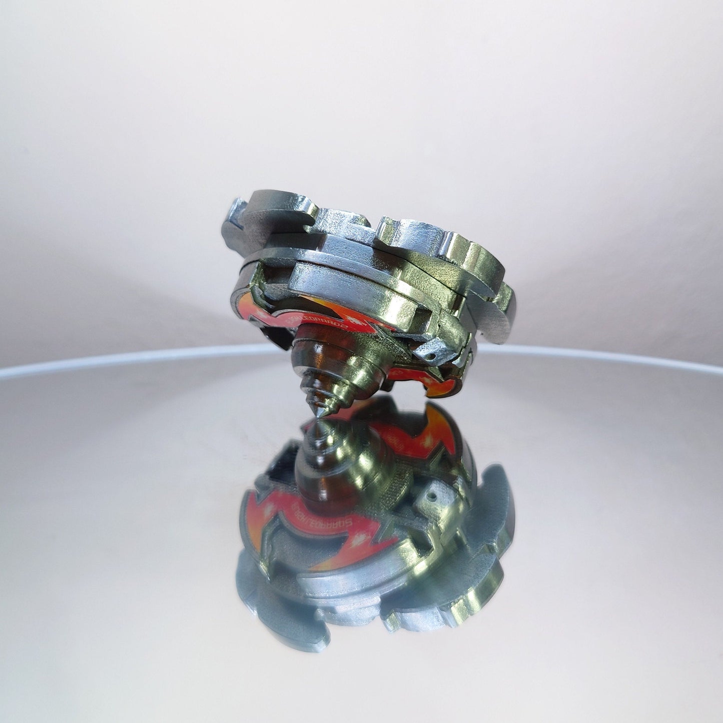 FULL METAL Beyblade Flash Leopard 2 (Stainless steel)