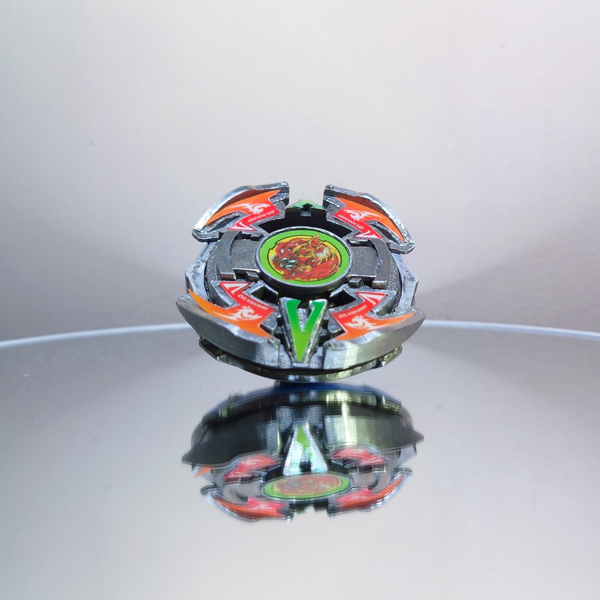 FULL METAL Beyblade Dranzer V2 (Stainless steel)