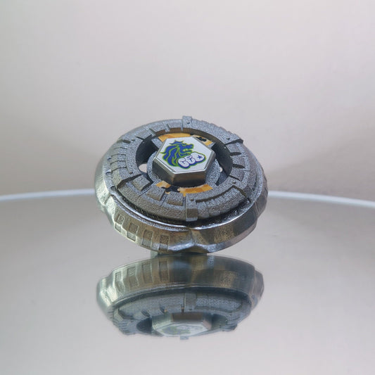 FULL METAL Beyblade Rock Leone 145WB (Stainless Steel)