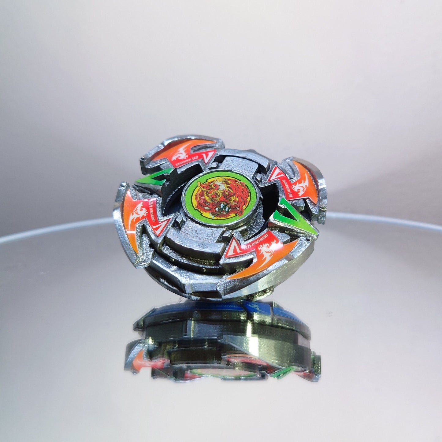 FULL METAL Beyblade Dranzer V2 (Stainless steel)