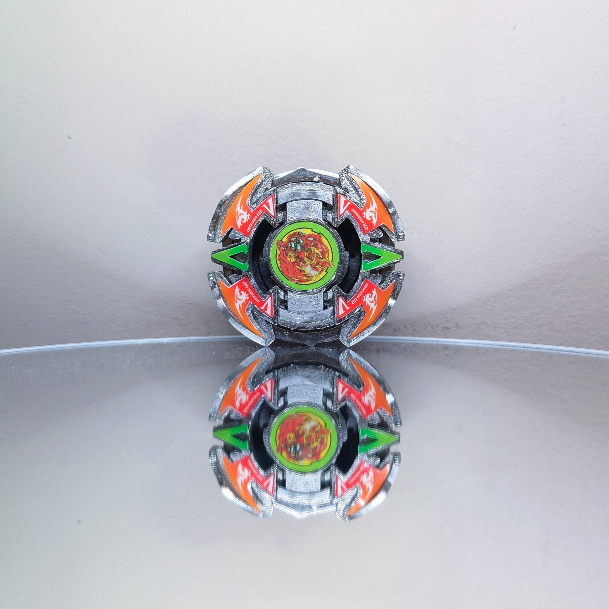 FULL METAL Beyblade Dranzer V2 (Stainless steel)