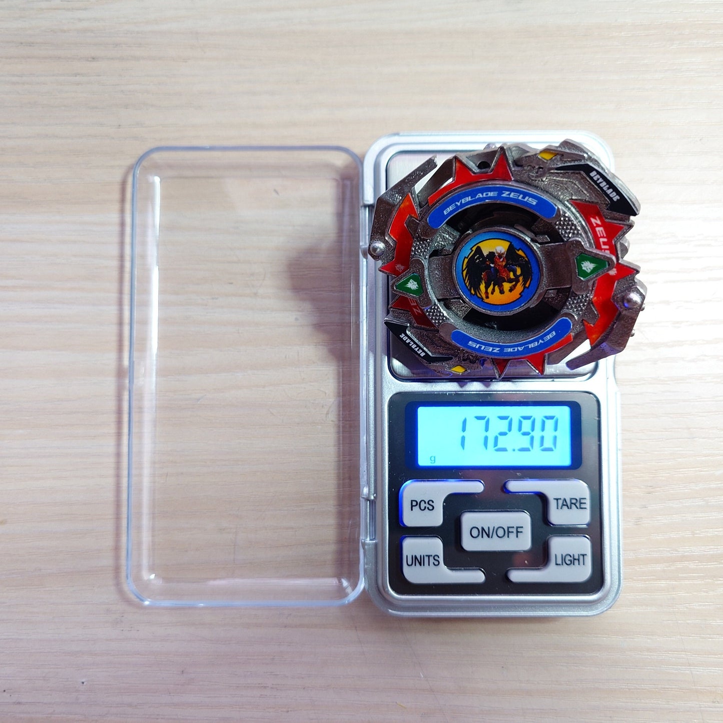 FULL METAL Beyblade Zeus (G-Revolution) (Stainless steel)