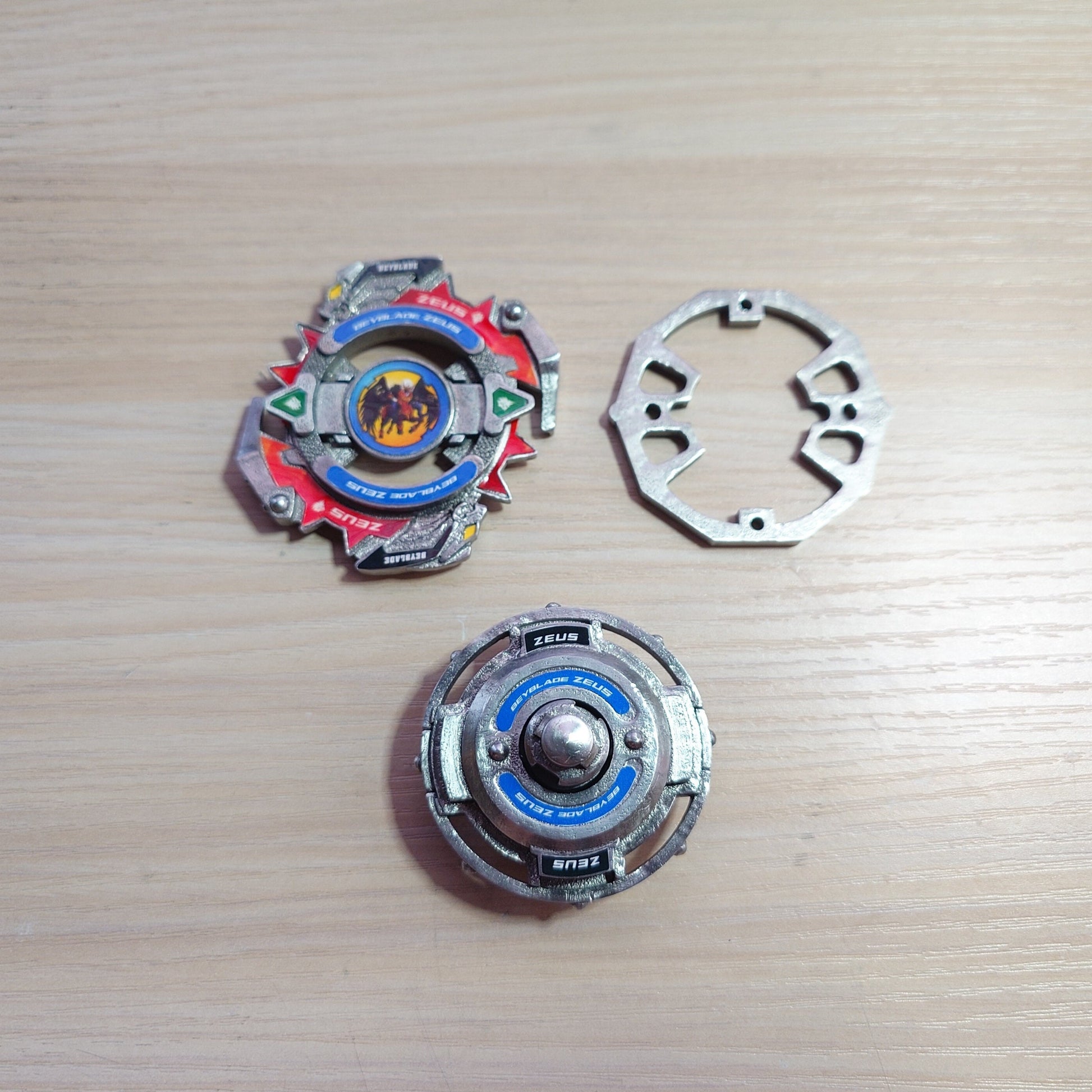 FULL METAL Beyblade Zeus (G-Revolution) (Stainless steel)