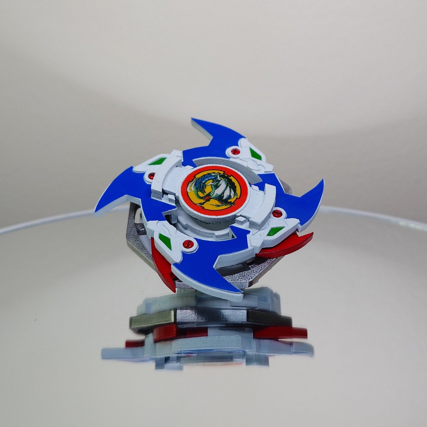 FULL METAL Beyblade Dragoon F ANIME Version (Stainless steel)