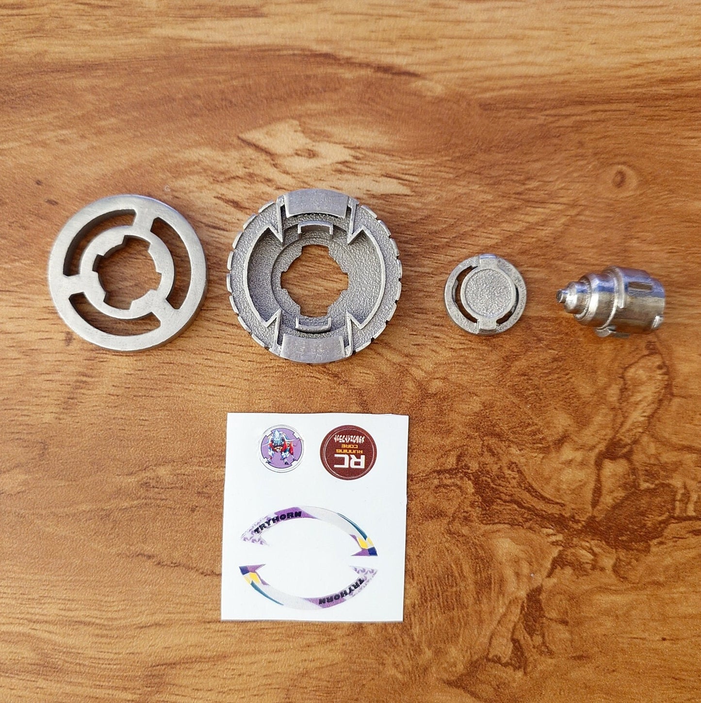 Beyblade Tryhorn MS (HMS Full metal) (Custom)