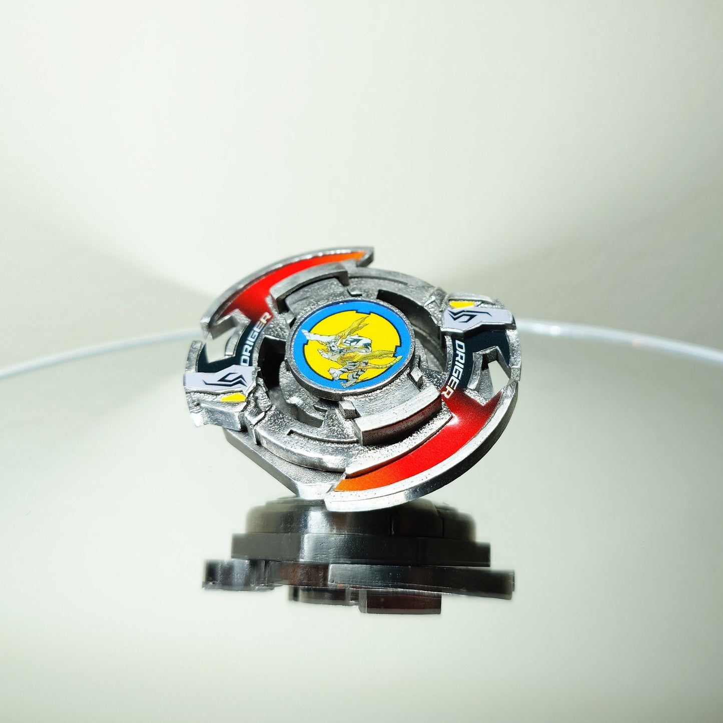 FULL METAL Beyblade Driger S (Stainless steel)