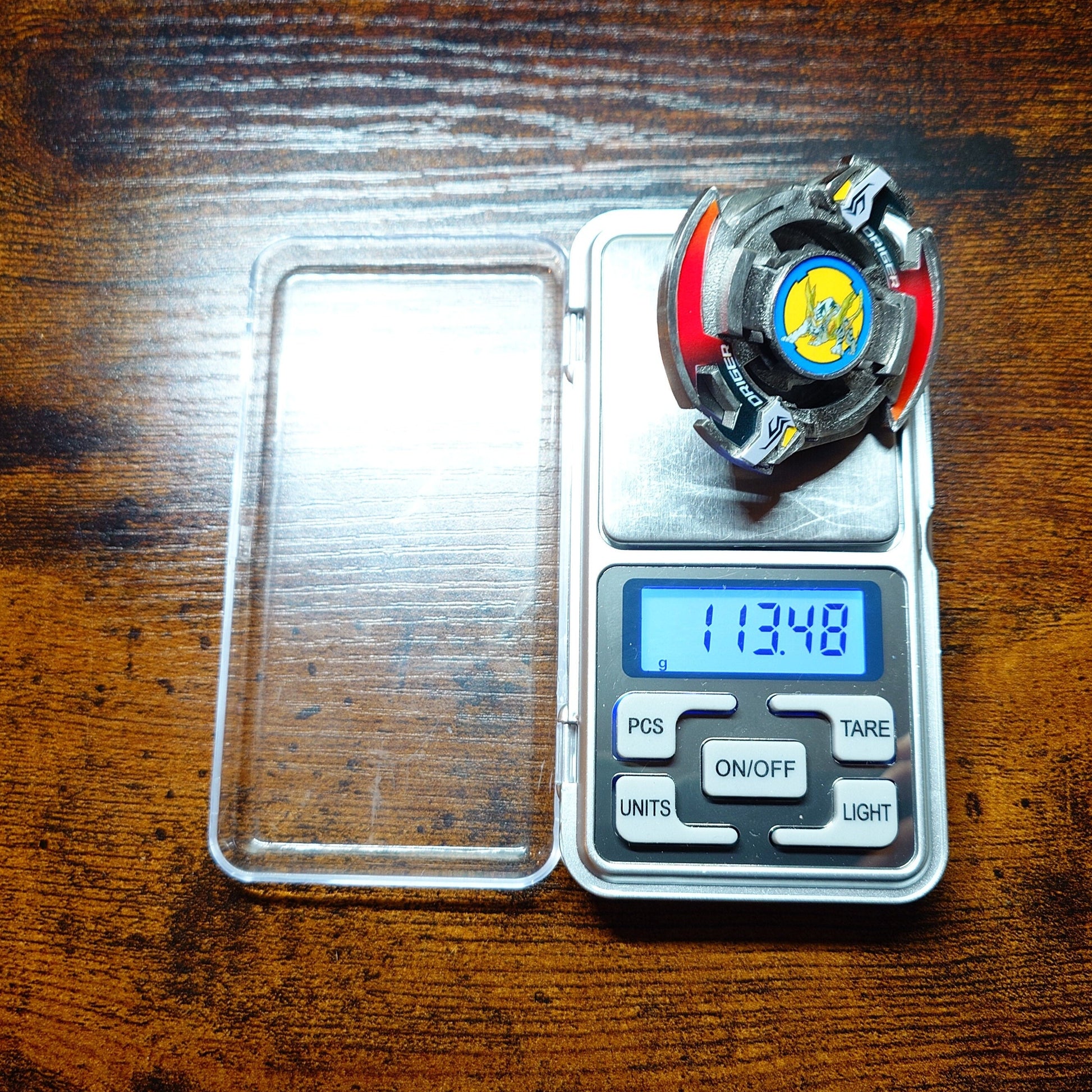 FULL METAL Beyblade Driger S (Stainless steel)