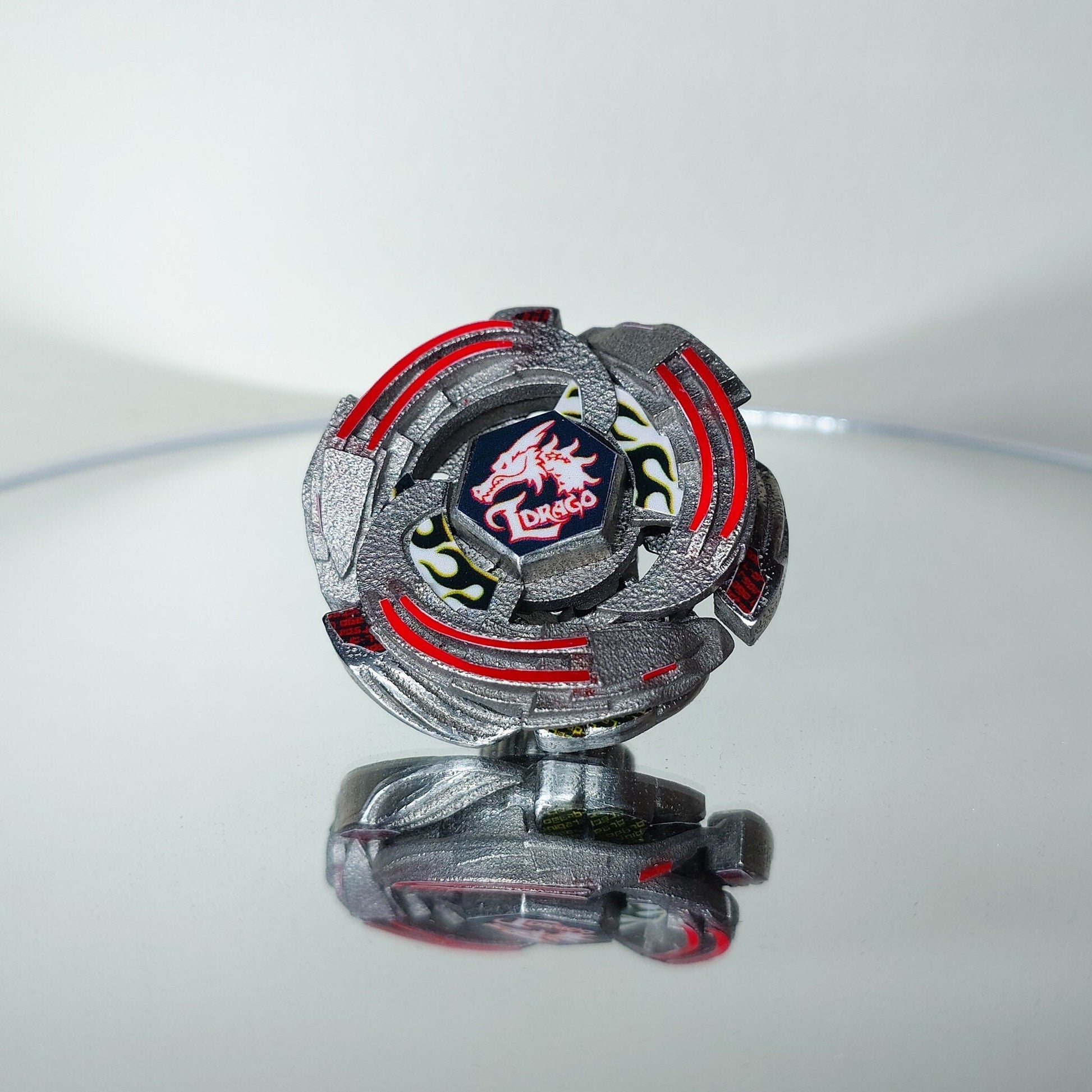 FULL METAL Beyblade Lighting L-Drago 100HF (Stainless Steel)