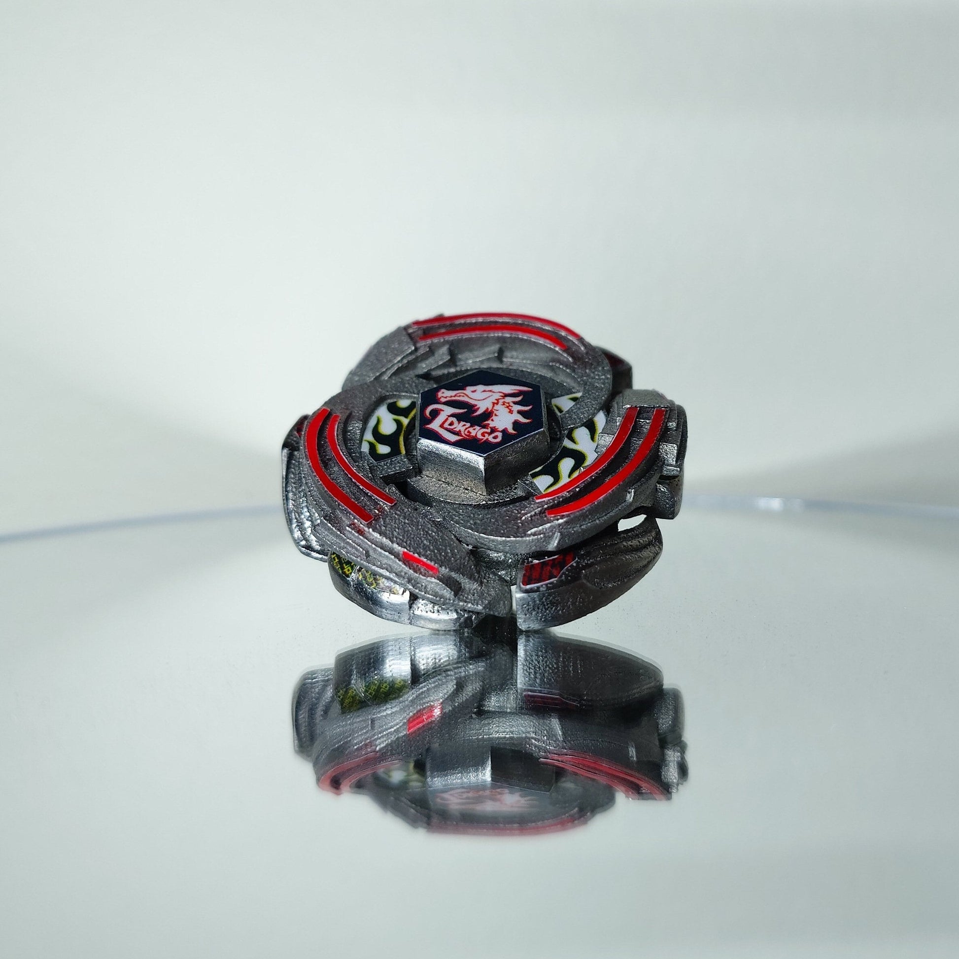FULL METAL Beyblade Lighting L-Drago 100HF (Stainless Steel)