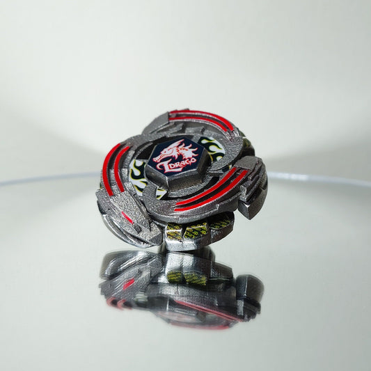 FULL METAL Beyblade Lighting L-Drago 100HF (Stainless Steel)