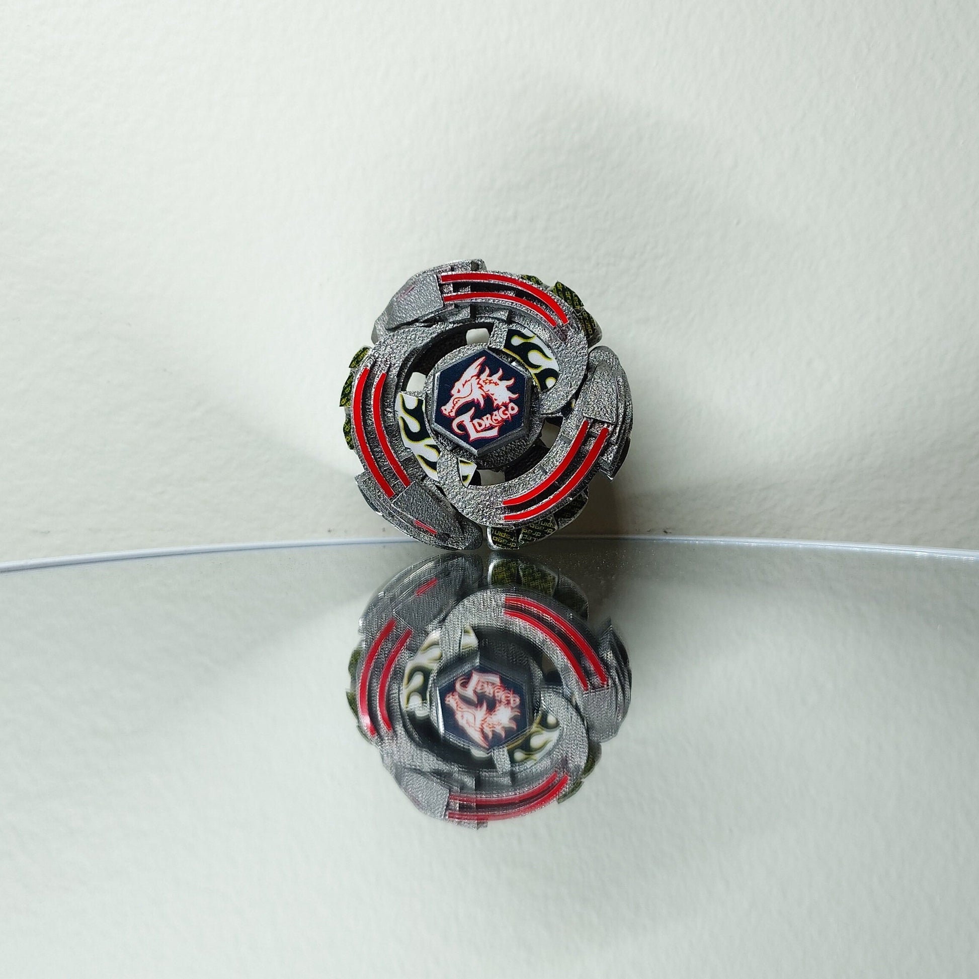 FULL METAL Beyblade Lighting L-Drago 100HF (Stainless Steel)