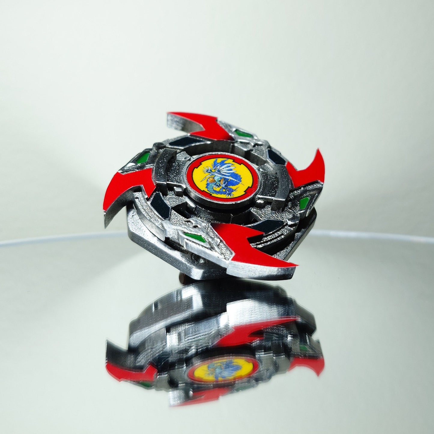 FULL METAL Beyblade Dragoon S ANIME Version (Stainless steel)