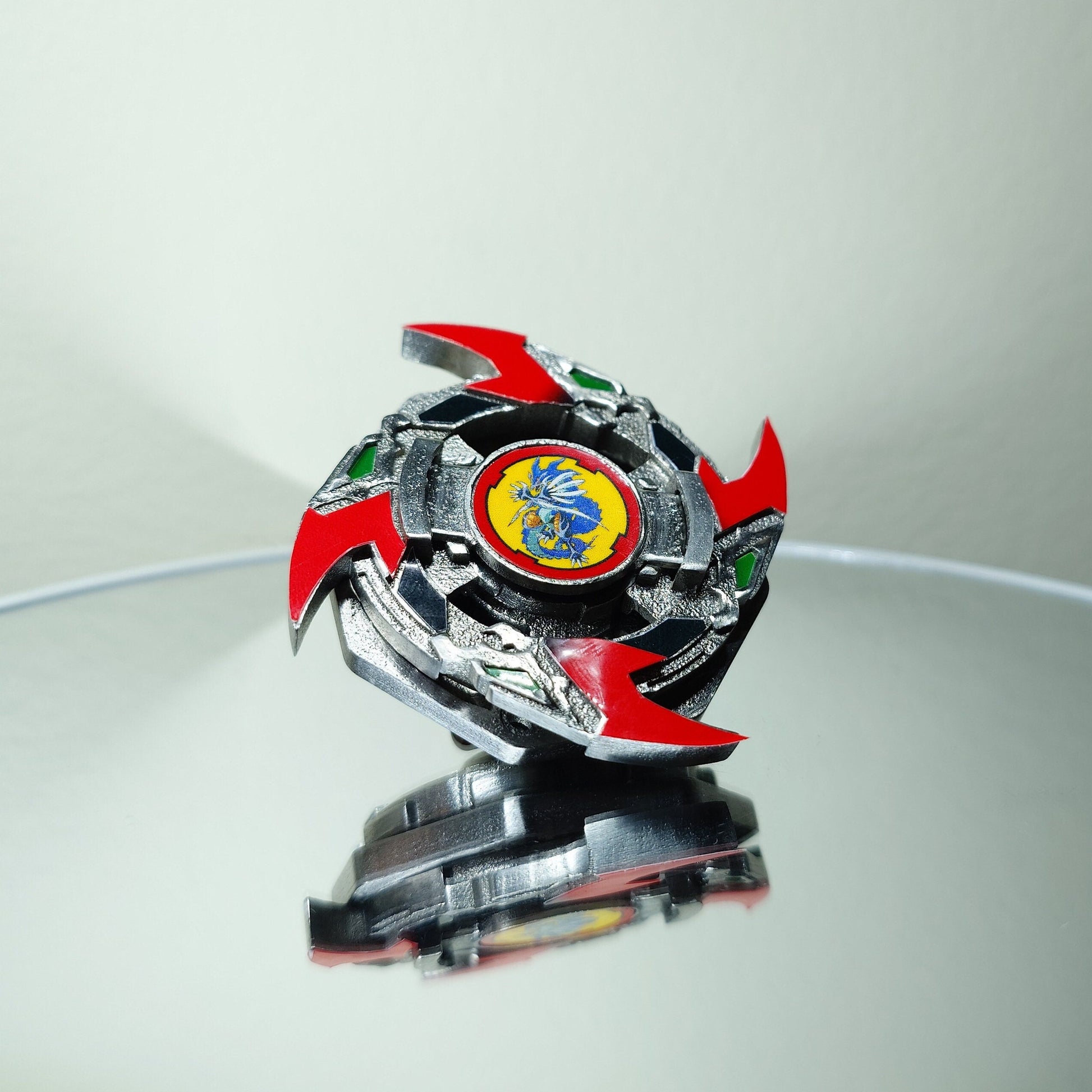 FULL METAL Beyblade Dragoon S ANIME Version (Stainless steel)