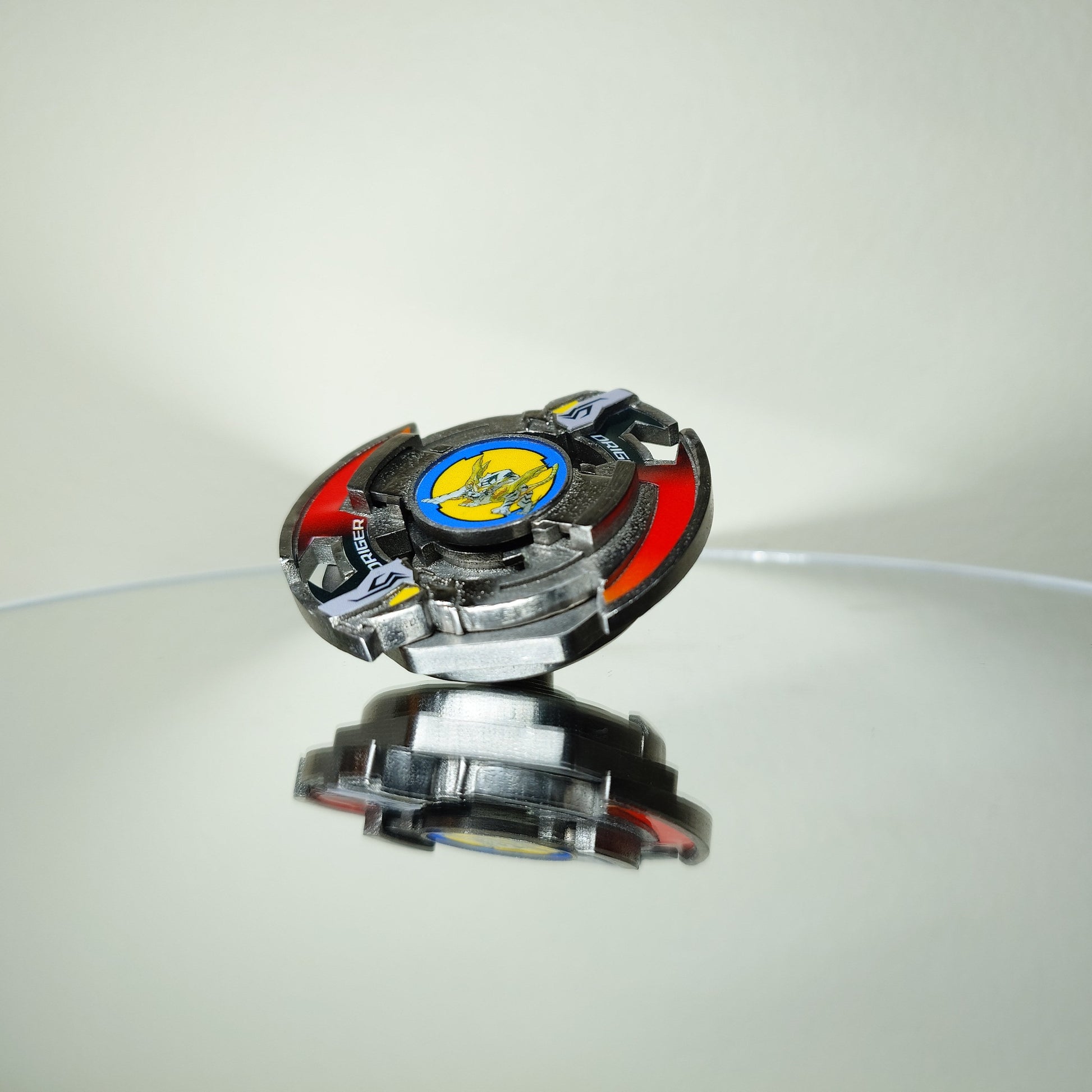 FULL METAL Beyblade Driger S (Stainless steel)