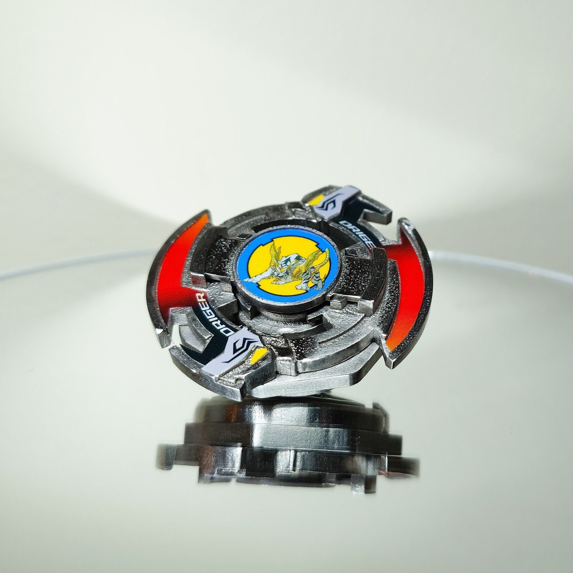 FULL METAL Beyblade Driger S (Stainless steel)