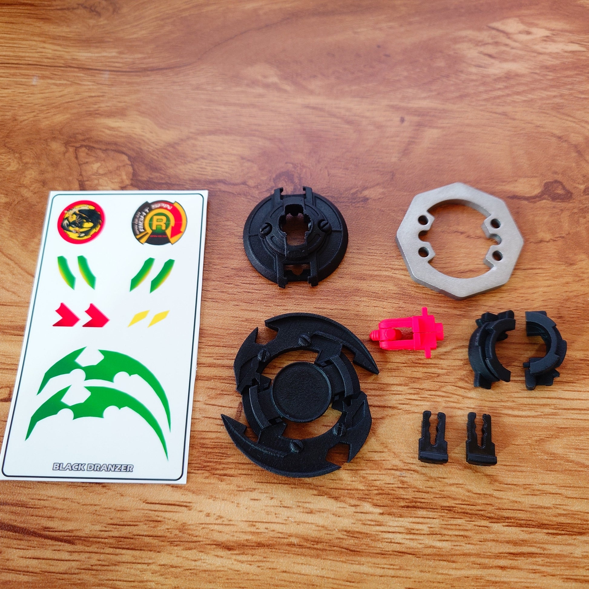 Beyblade Black Dranzer - Anime Version (Custom)