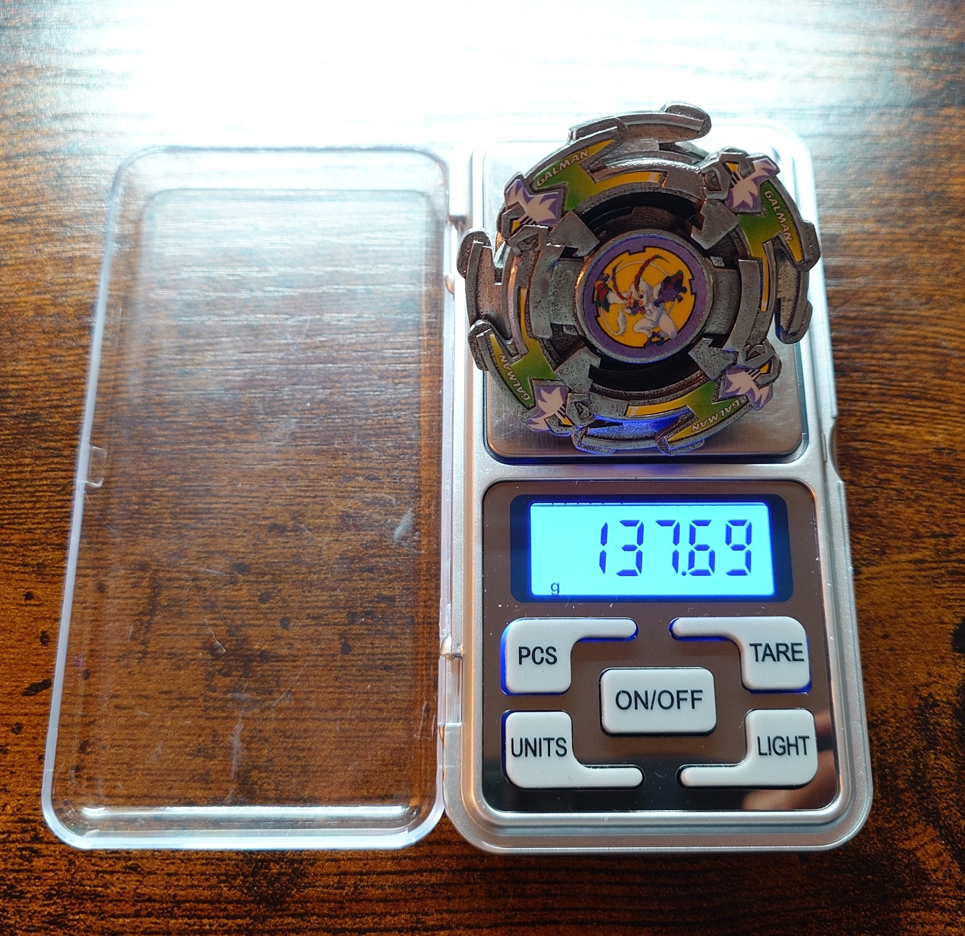 FULL METAL Beyblade Galman (Stainless steel)