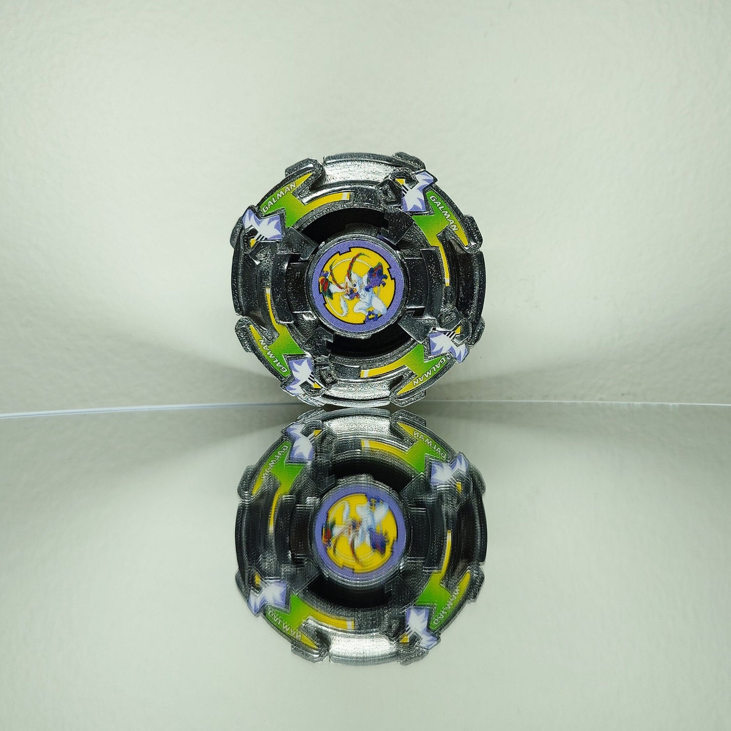 FULL METAL Beyblade Galman (Stainless steel)