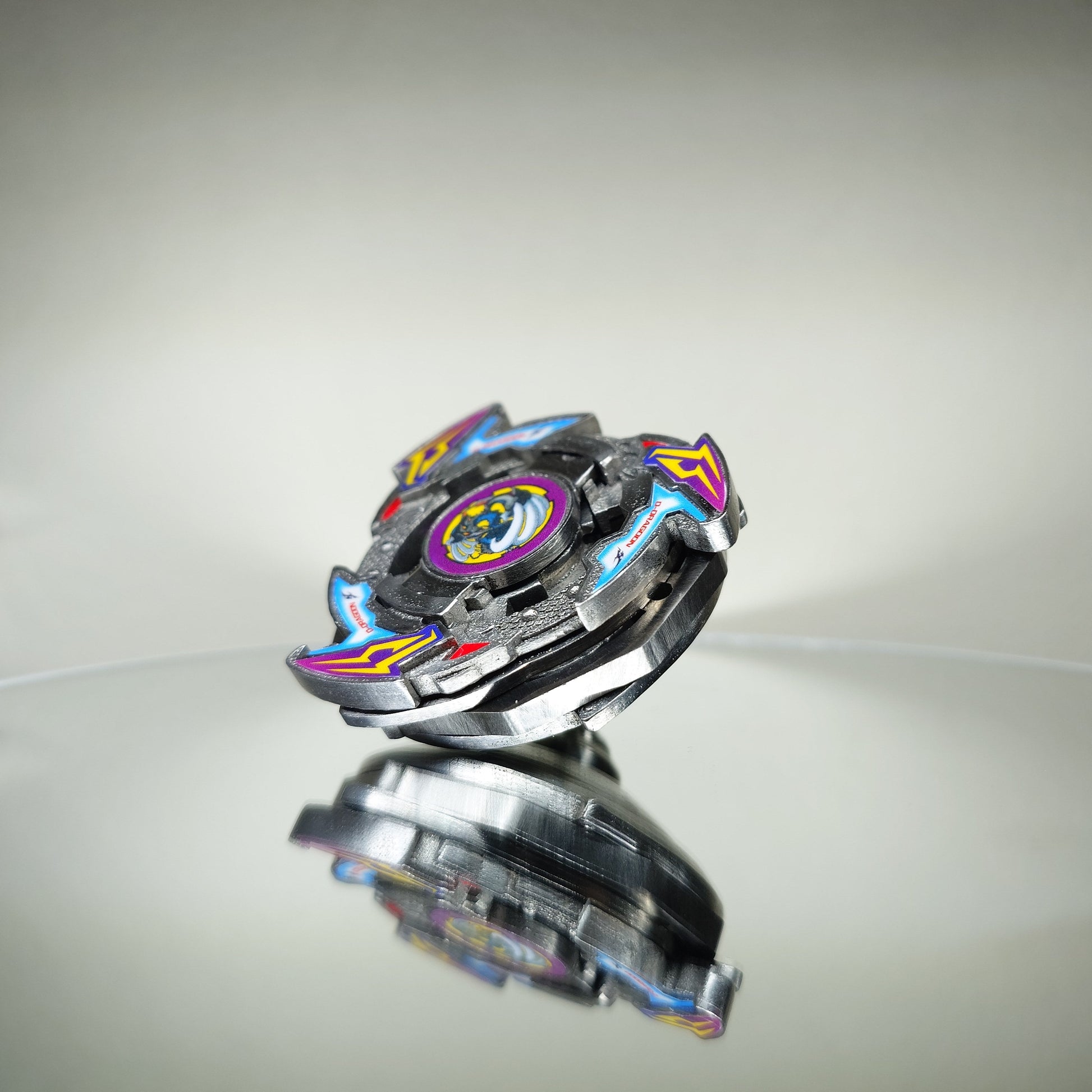FULL METAL Beyblade - Dark Dragoon (Stainless steel)