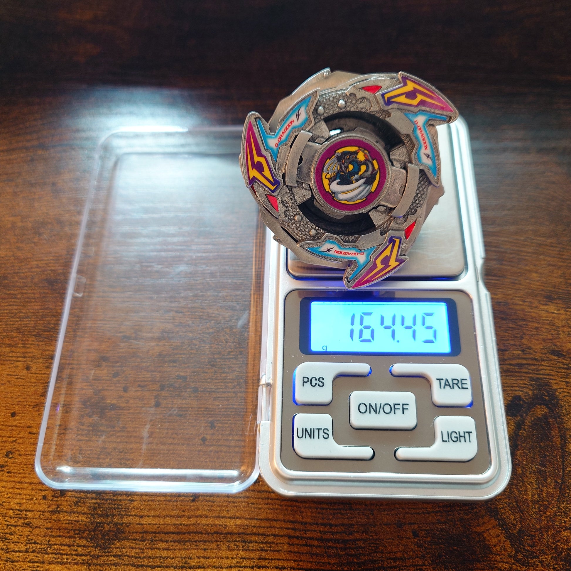 FULL METAL Beyblade - Dark Dragoon (Stainless steel)
