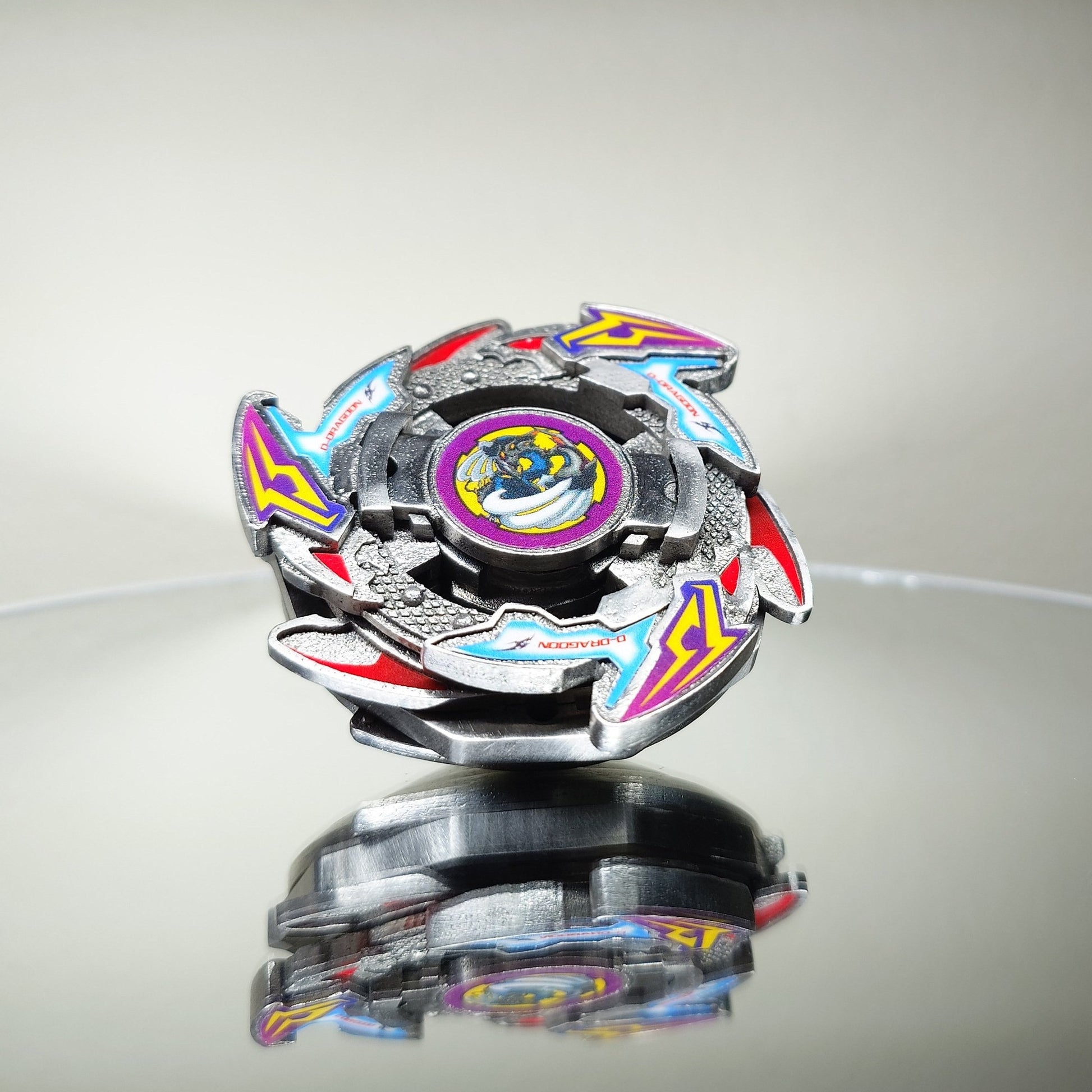 FULL METAL Beyblade - Dark Dragoon (Stainless steel)