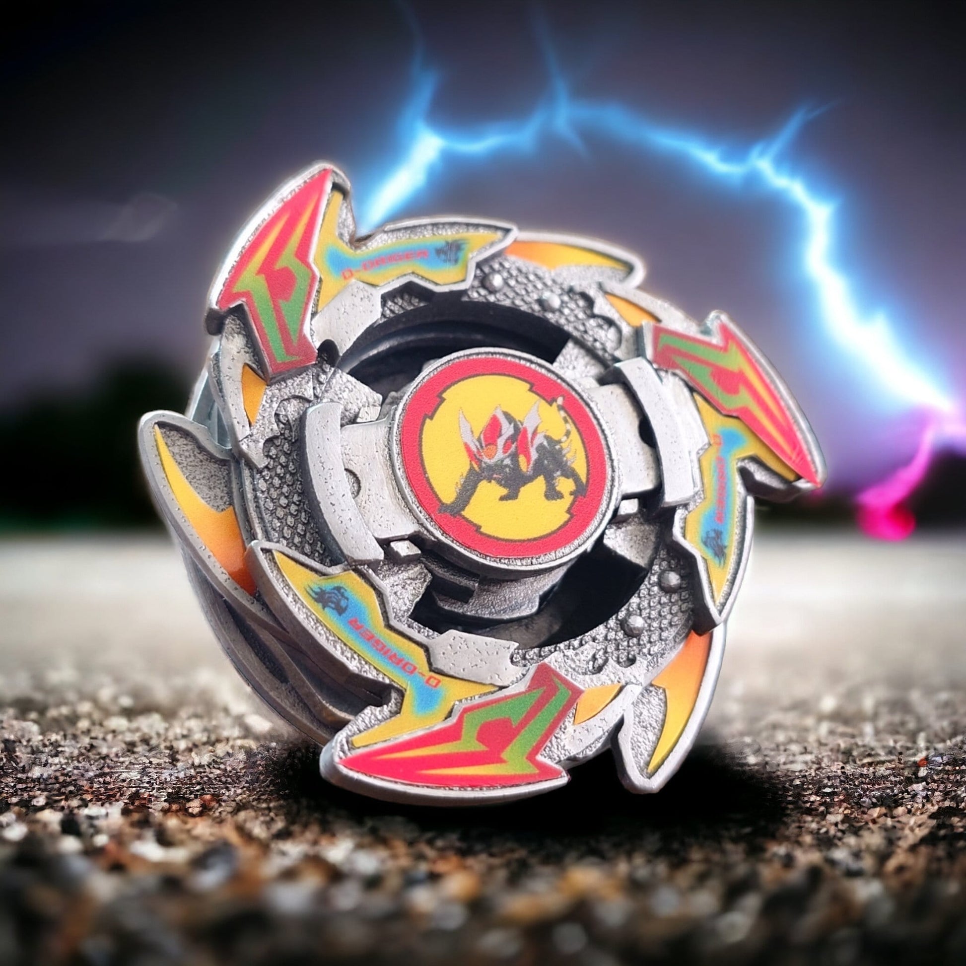 FULL METAL Beyblade - Dark Driger (Stainless steel)