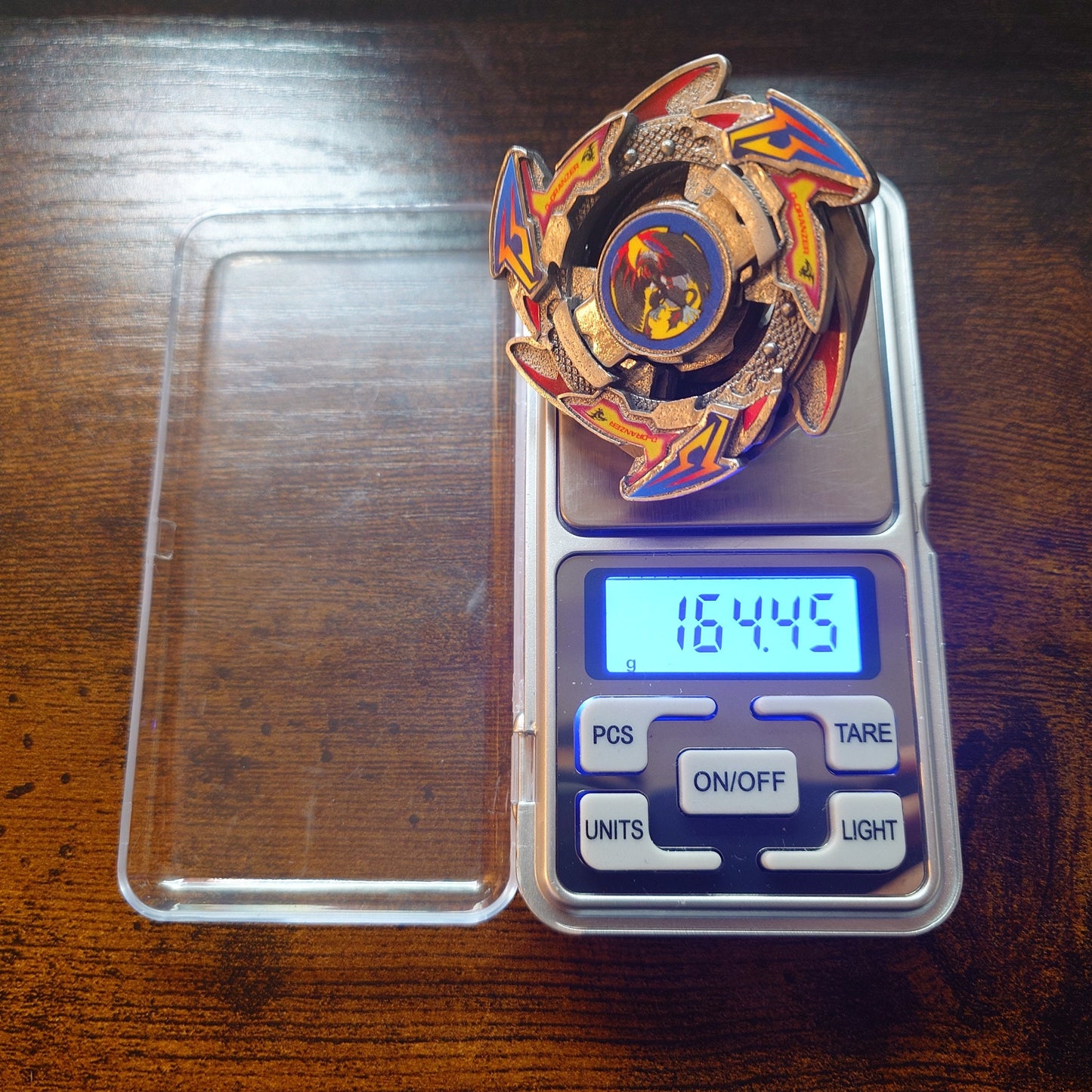 FULL METAL Beyblade - Dark Dranzer (Stainless steel)