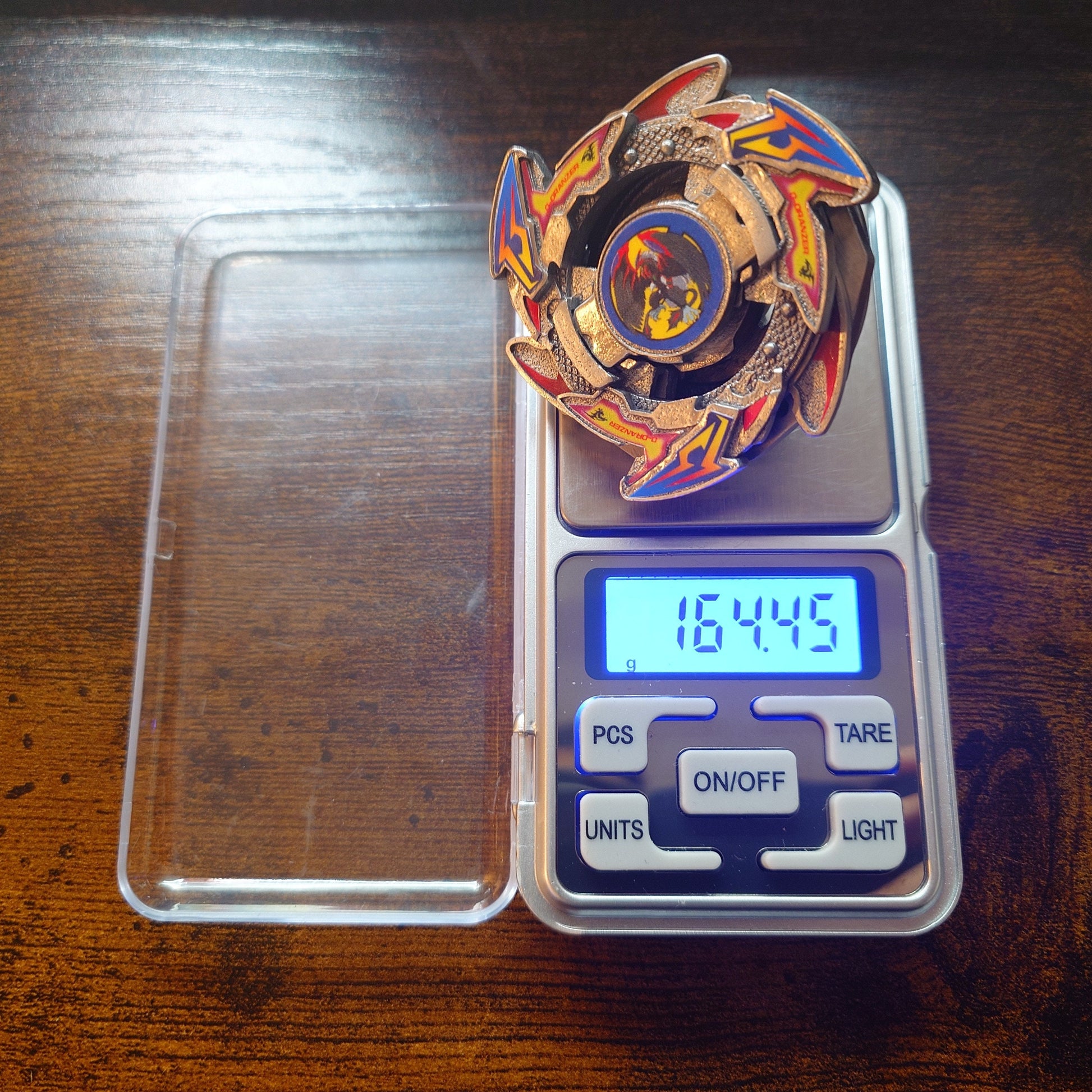 FULL METAL Beyblade - Dark Dranzer (Stainless steel)